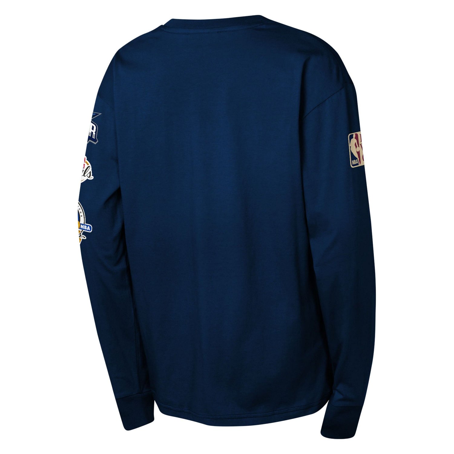 Youth Mitchell  Ness Dallas Mavericks Hardwood Classics All Over Long Sleeve T-Shirt - view number 3