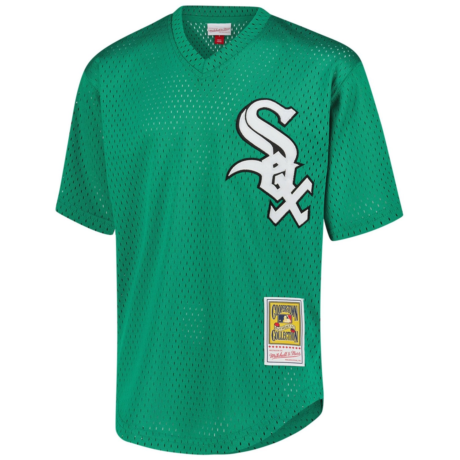 Youth Mitchell  Ness Frank Thomas Chicago White Sox Cooperstown Collection Mesh Batting Practice Jersey