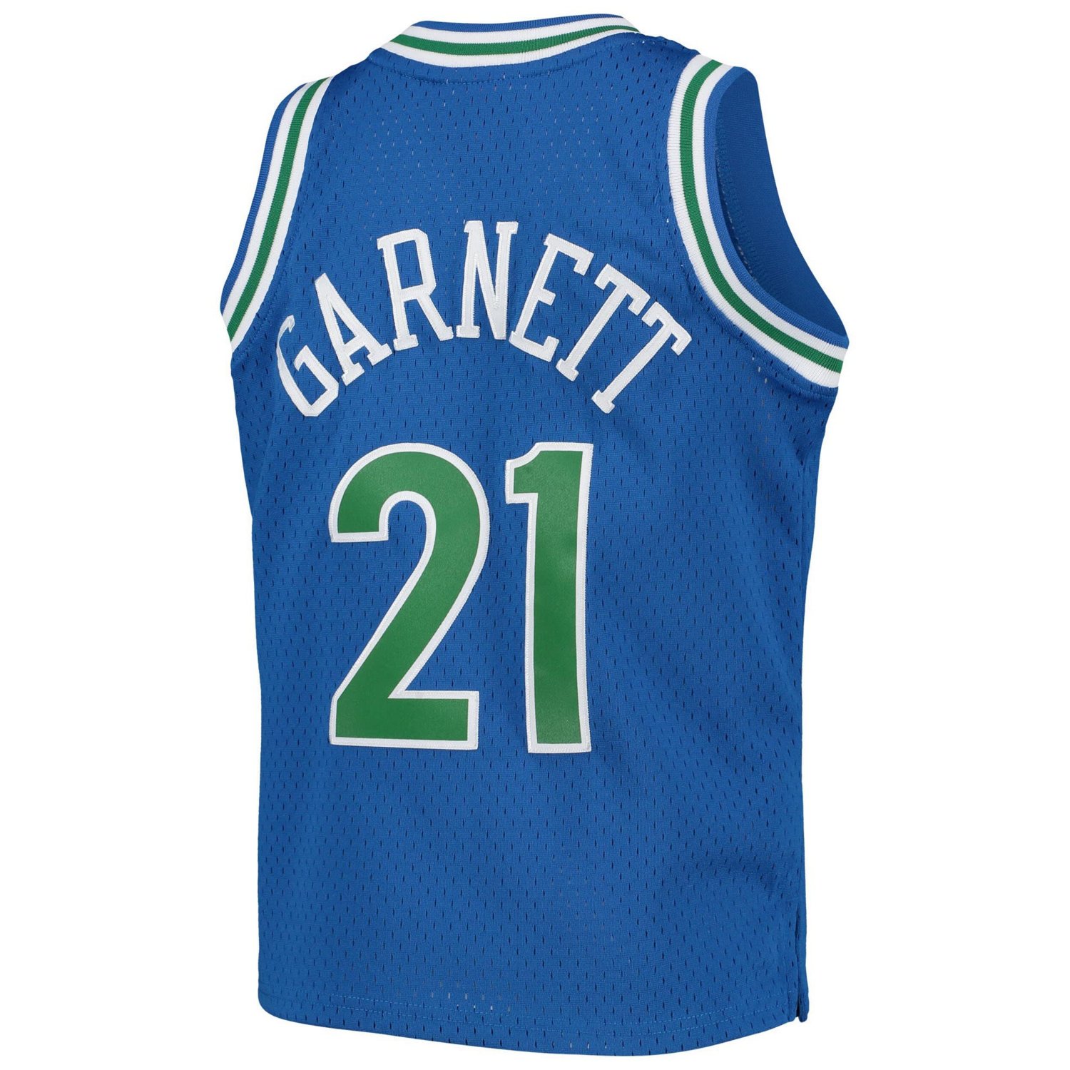 Youth Mitchell  Ness Kevin Garnett Minnesota Timberwolves 1995-96 Hardwood Classics Swingman Jersey - view number 3
