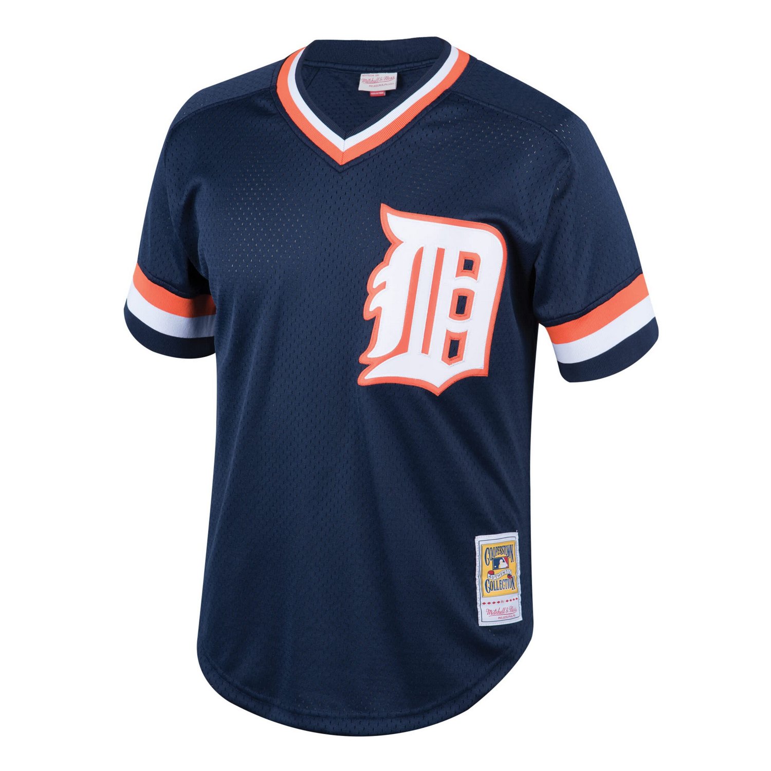 Youth Mitchell  Ness Kirk Gibson Detroit Tigers Cooperstown Collection Mesh Batting Practice Jersey                              - view number 2