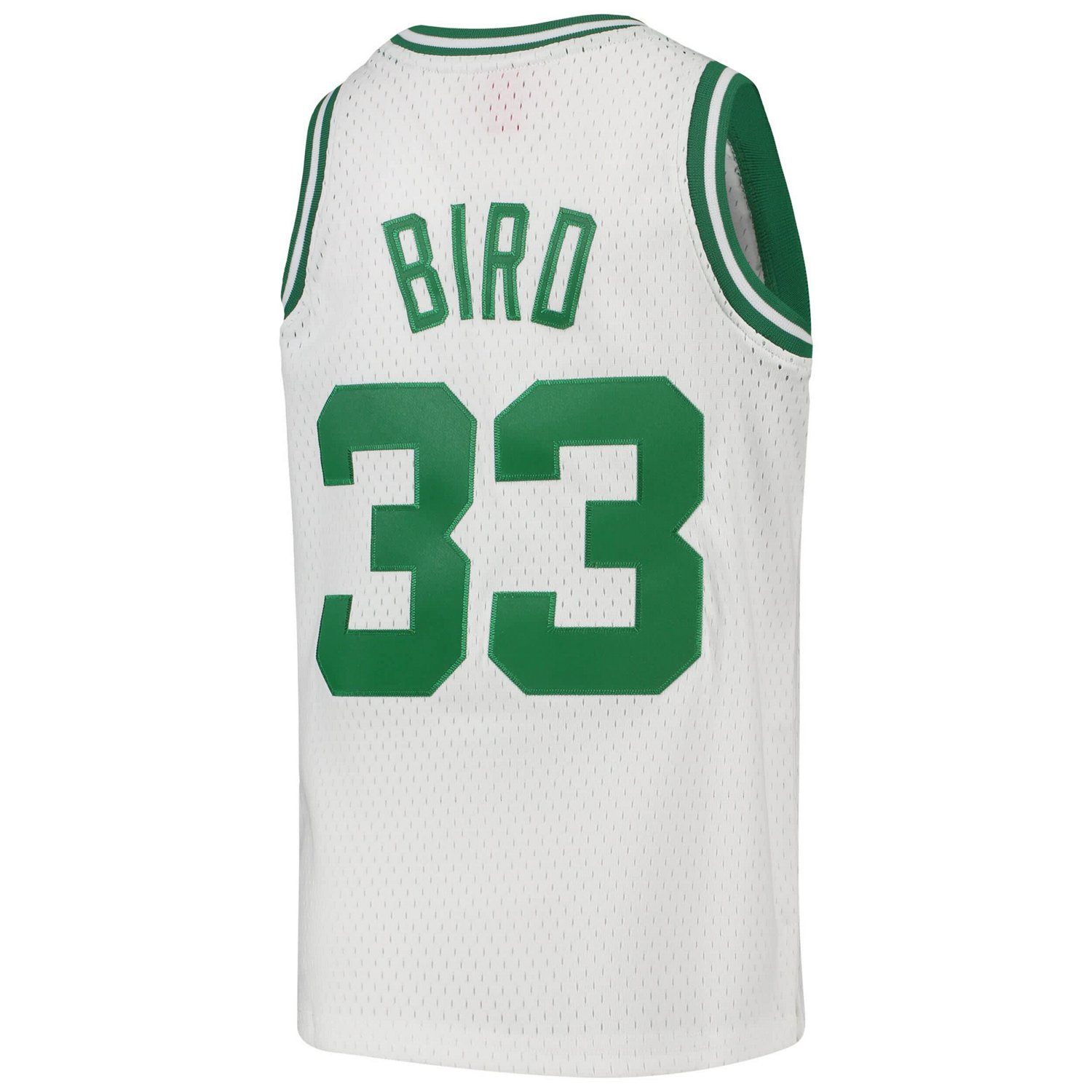 Youth Mitchell  Ness Larry Bird Boston Celtics 1985-86 Hardwood Classics Swingman Throwback Jersey - view number 3
