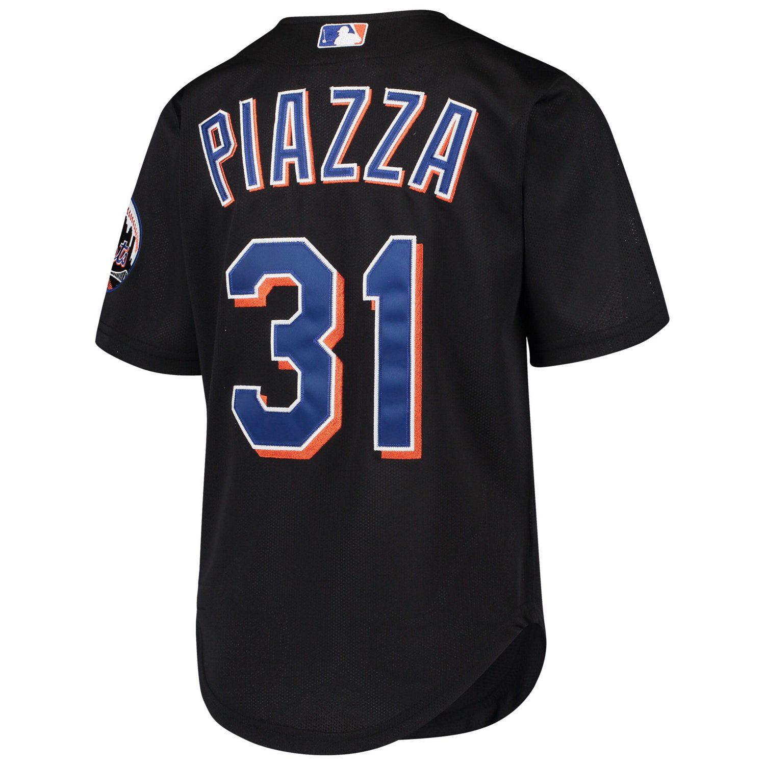 Youth Mitchell  Ness Mike Piazza New York Mets Cooperstown Collection Mesh Batting Practice Jersey