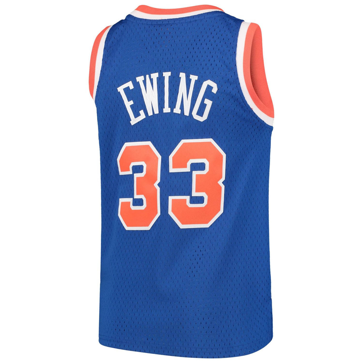 Youth Mitchell  Ness Patrick Ewing New York Knicks Hardwood Classics Swingman Throwback Jersey - view number 3