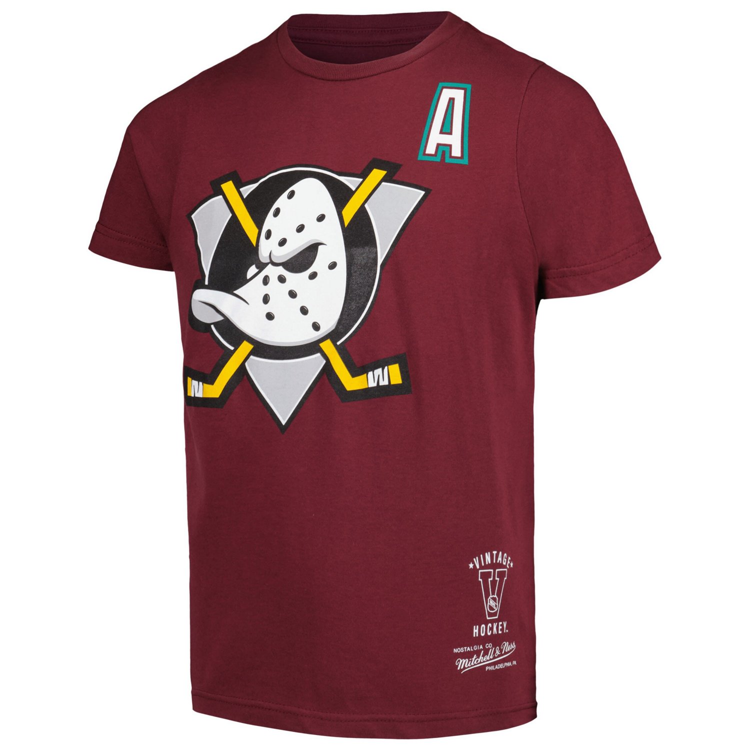 Youth Mitchell  Ness Teemu Selanne Anaheim Ducks Name  Number T-Shirt                                                            - view number 2