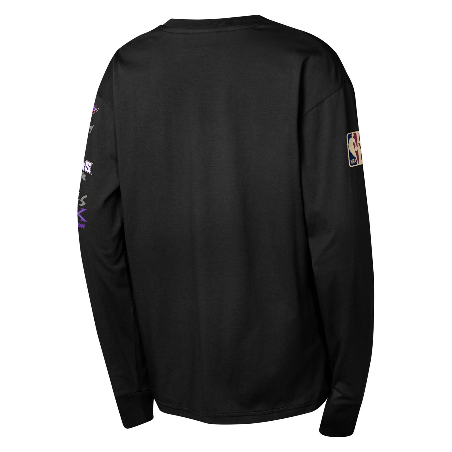 Youth Mitchell  Ness Toronto Raptors Hardwood Classics All Over Long Sleeve T-Shirt                                              - view number 3