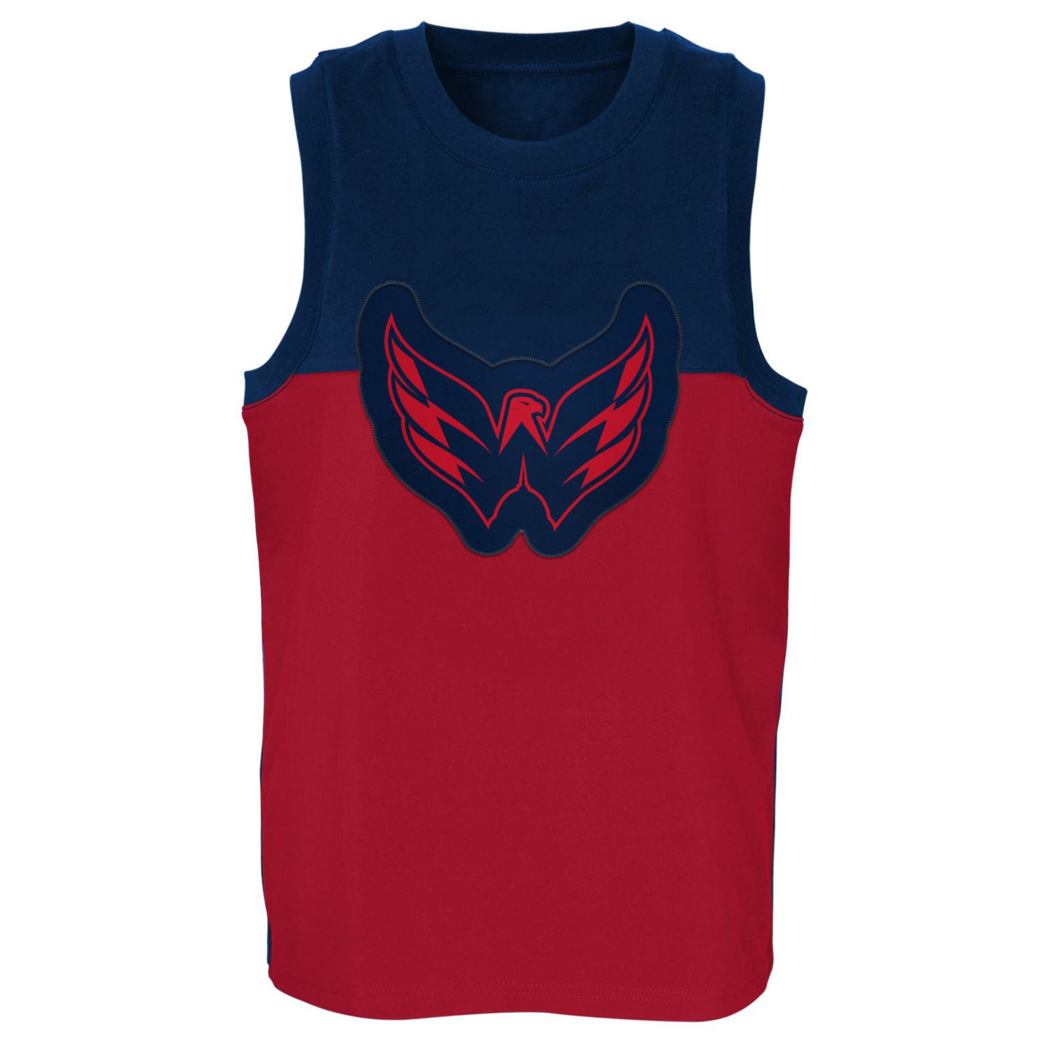 Youth Navy Washington Capitals Revitalize Tank Top - view number 2
