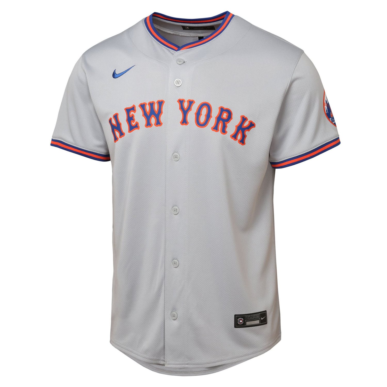 Youth New York Mets Road Limited Jersey - view number 2