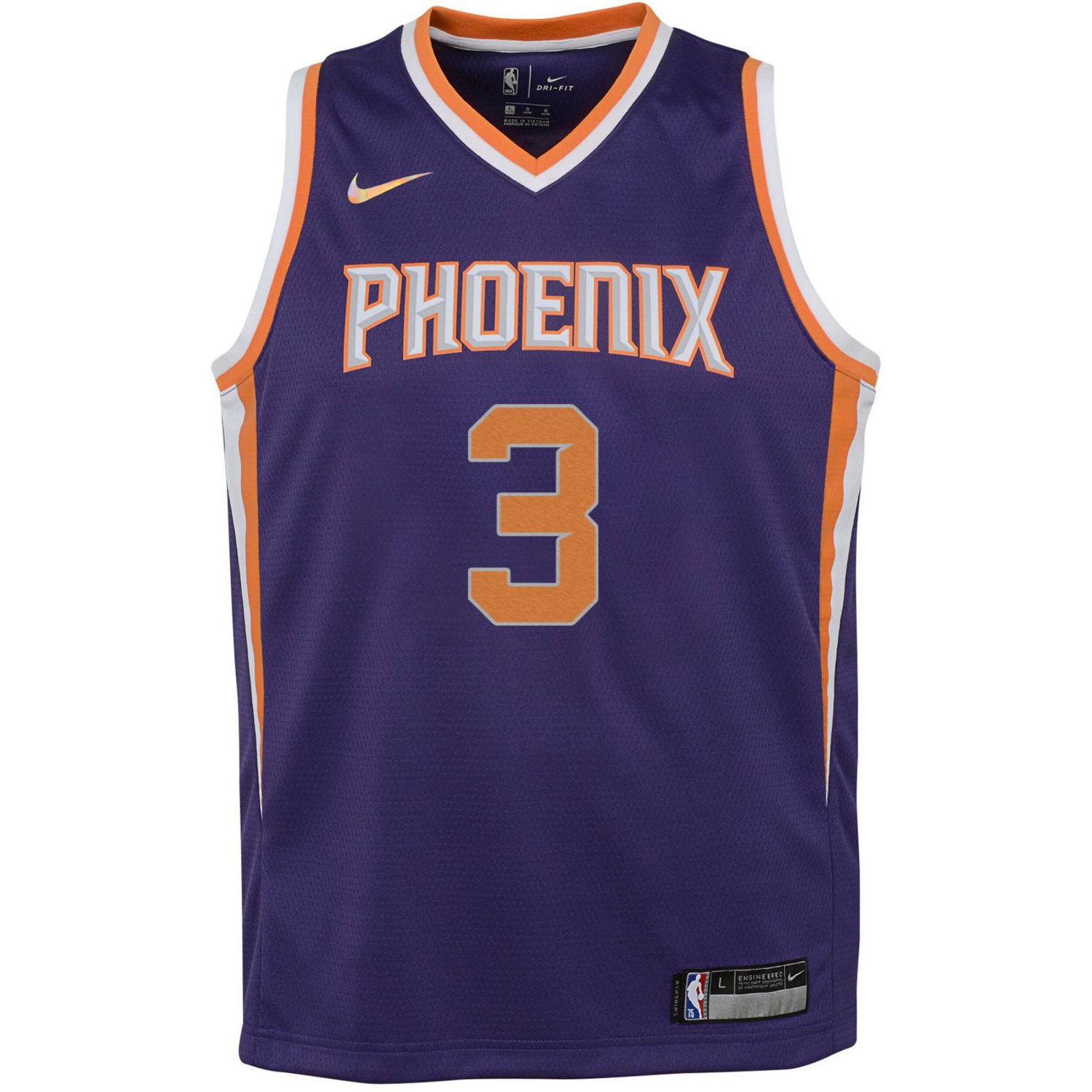 Youth Nike Chris Paul Phoenix Suns 2021 22 Diamond Swingman Jersey - Icon Edition                                                - view number 2