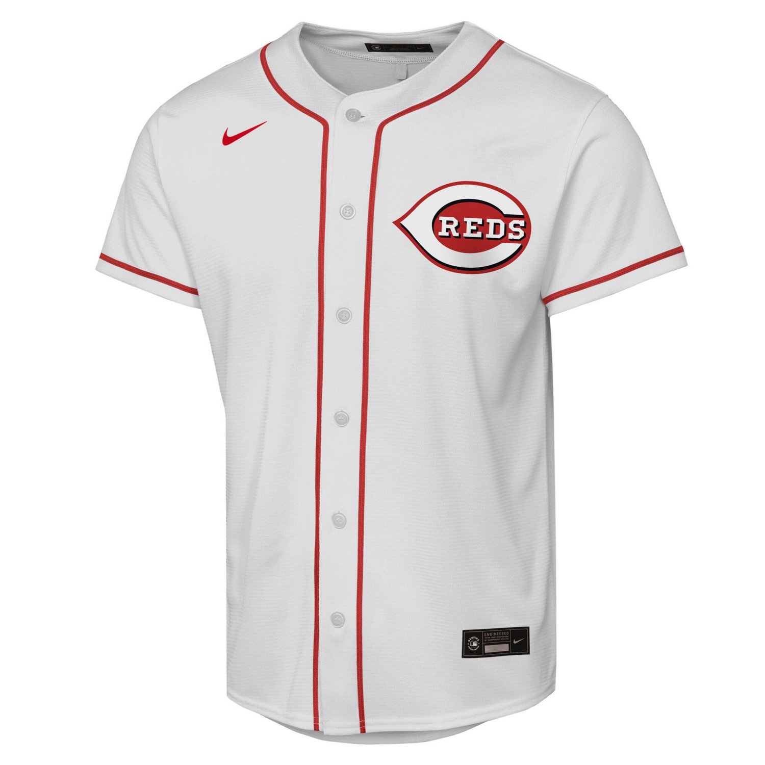 Youth Nike Elly De La Cruz Cincinnati Reds Home Replica Player Jersey - view number 2