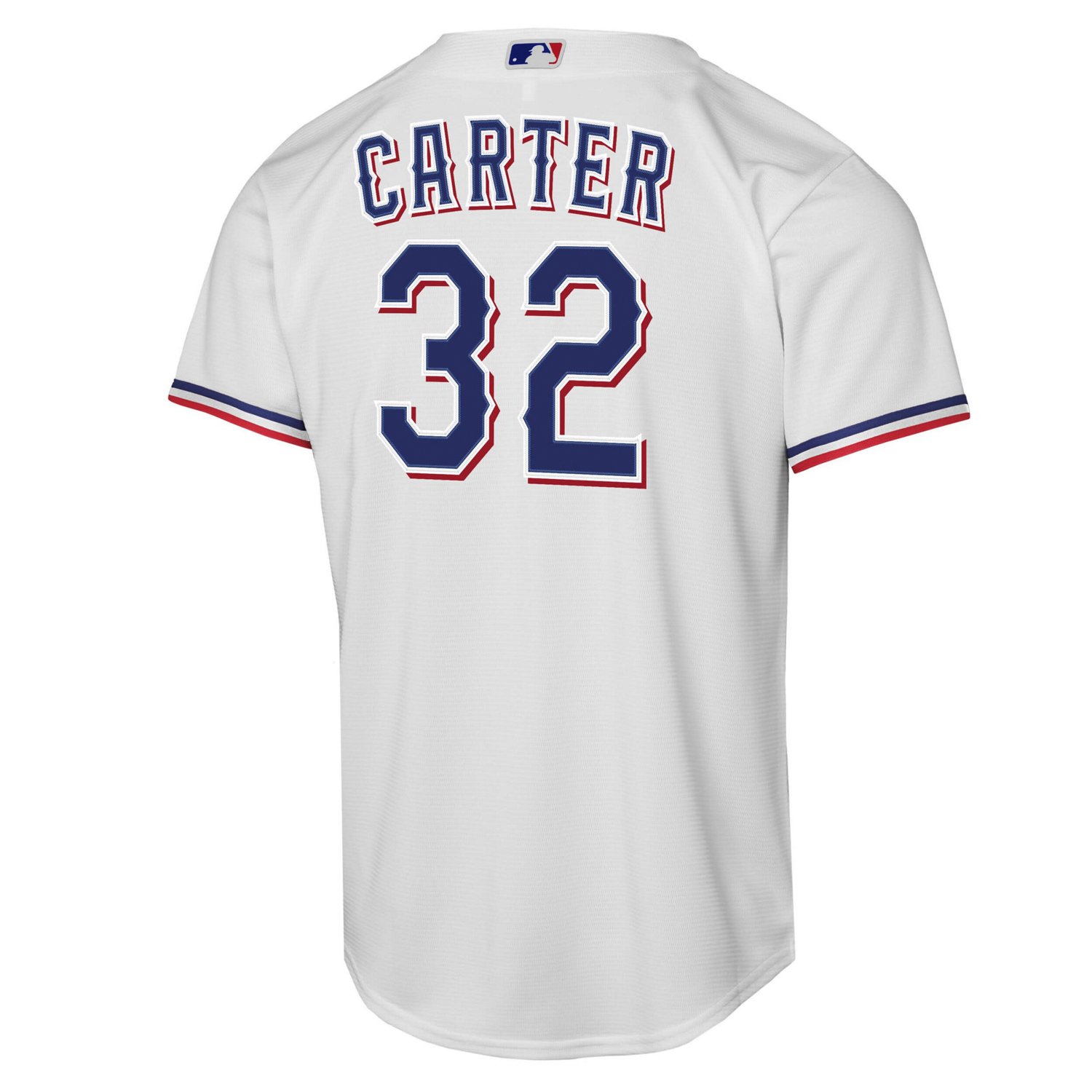 Youth Nike Evan Carter Texas Rangers Home Replica Player Jersey - view number 3