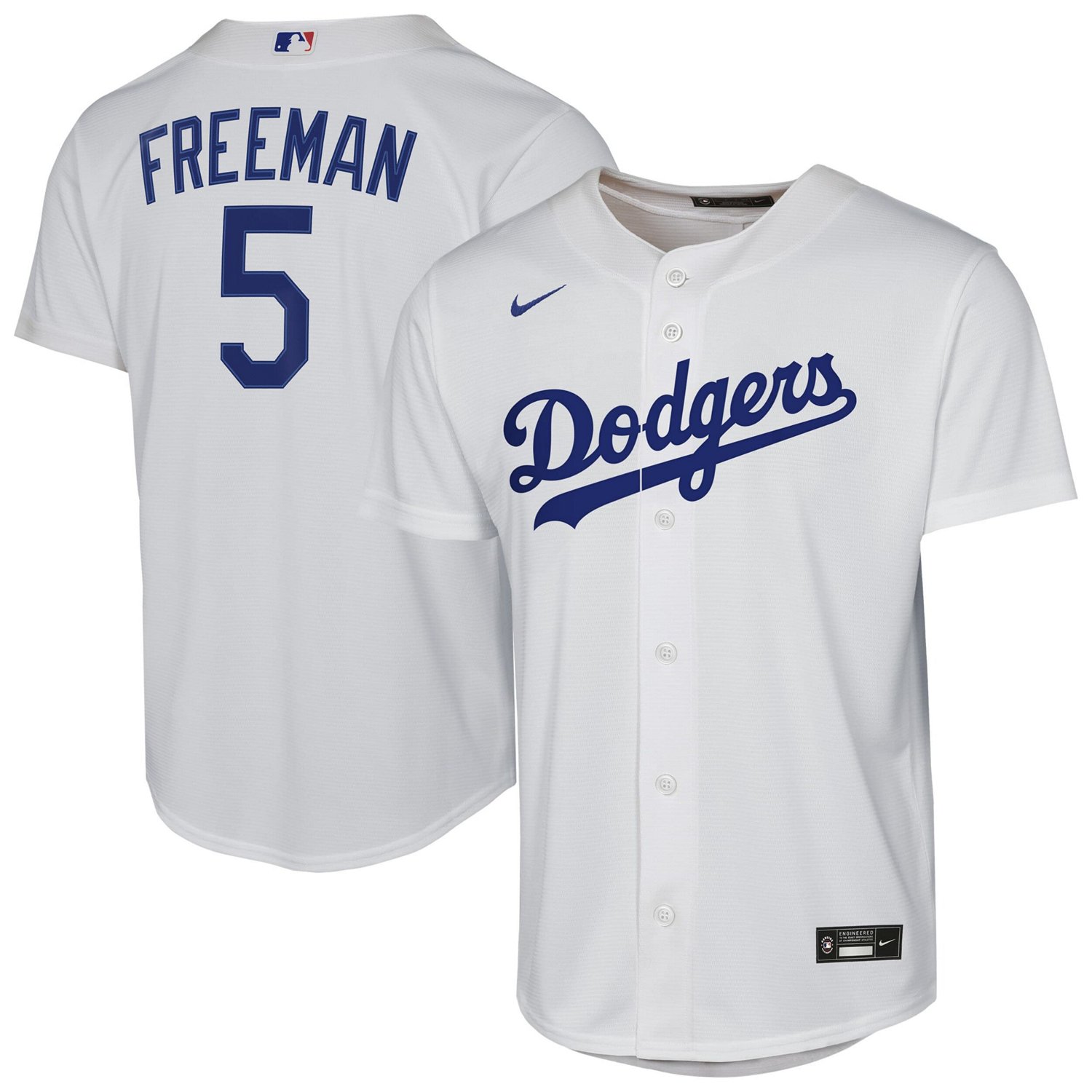 Youth Nike Freddie Freeman Los Angeles Dodgers Home Replica Player Jersey