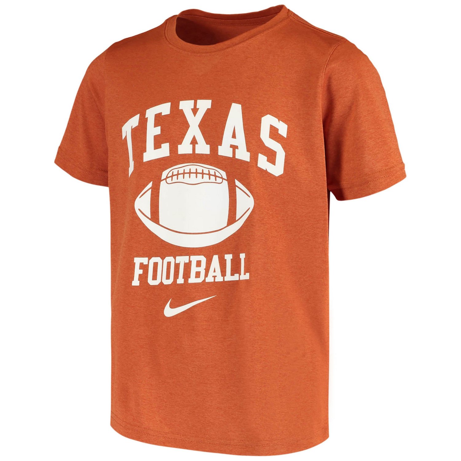 Youth Nike Heathered Texas Texas Longhorns Retro Lockup Legend Performance T-Shirt - view number 2