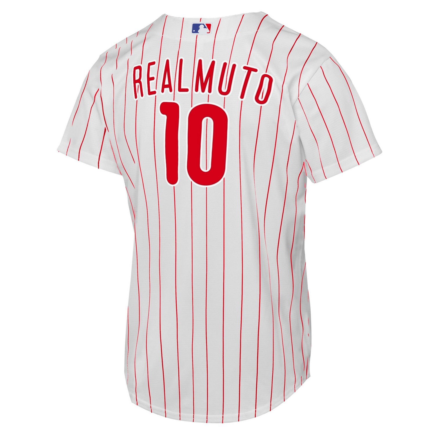 Youth Nike JT Realmuto Philadelphia Phillies Home Replica Player Jersey - view number 3