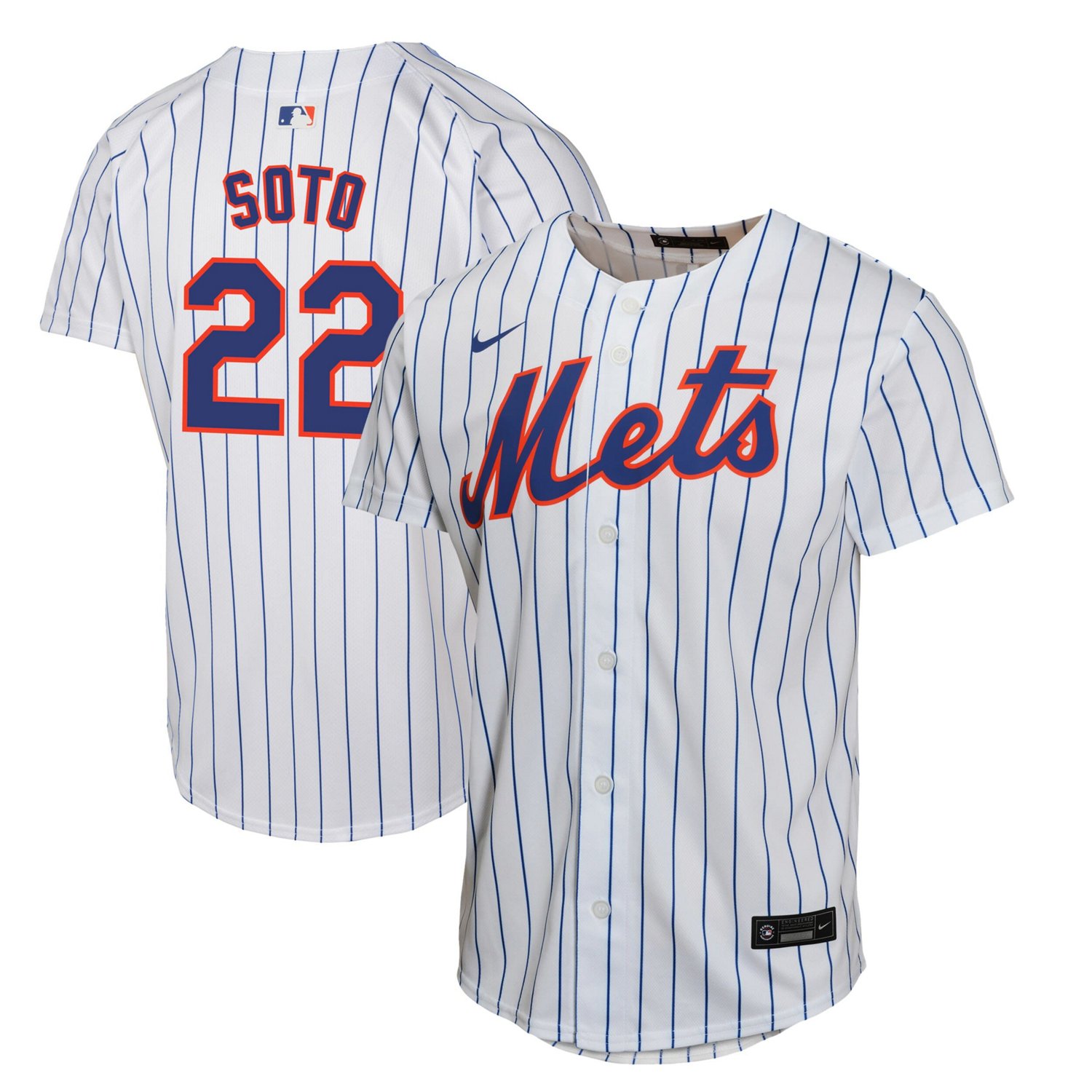 Youth Nike Juan Soto New York Mets Home Game Player Jersey