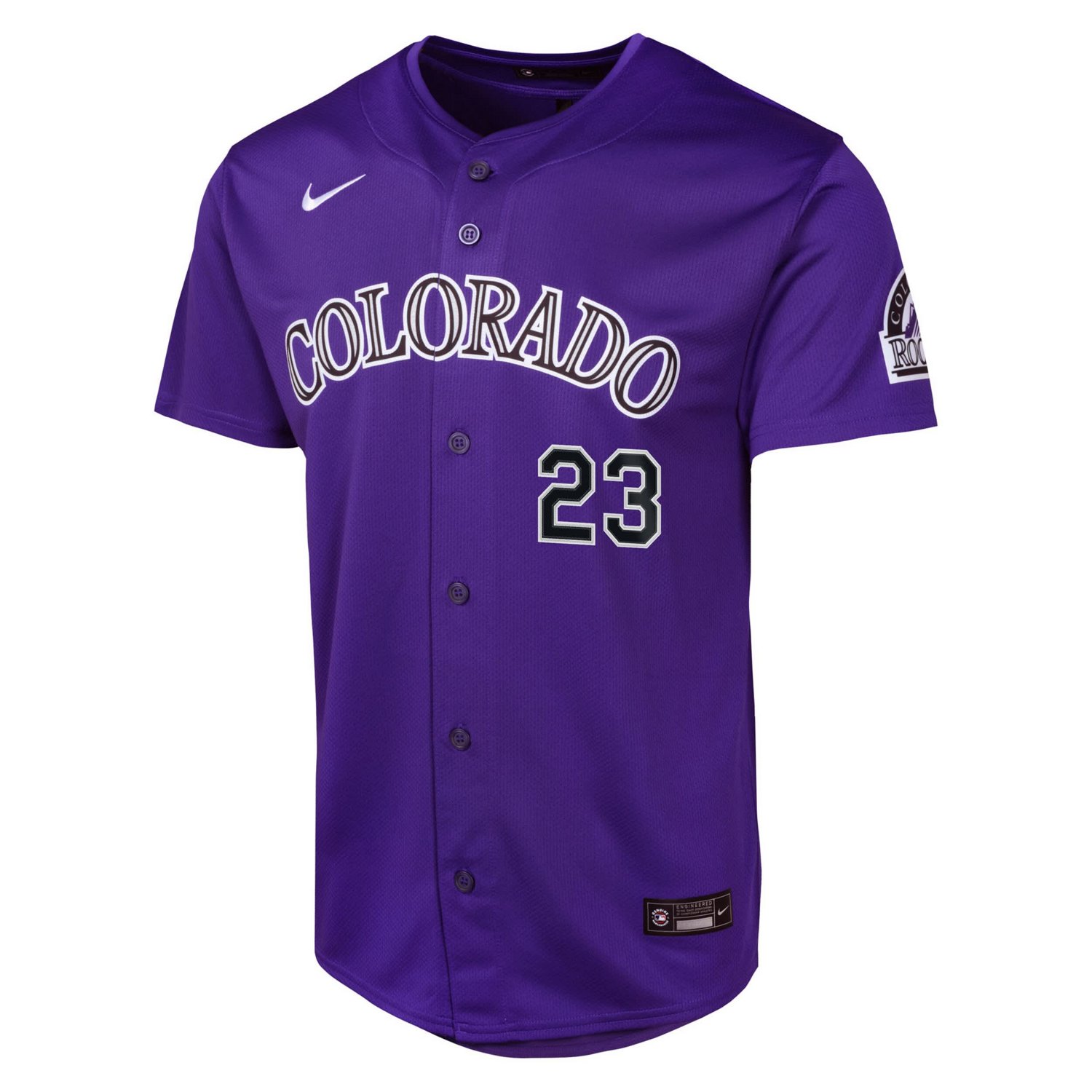 Youth Nike Kris Bryant Colorado Rockies Alternate Limited Player Jersey - view number 2