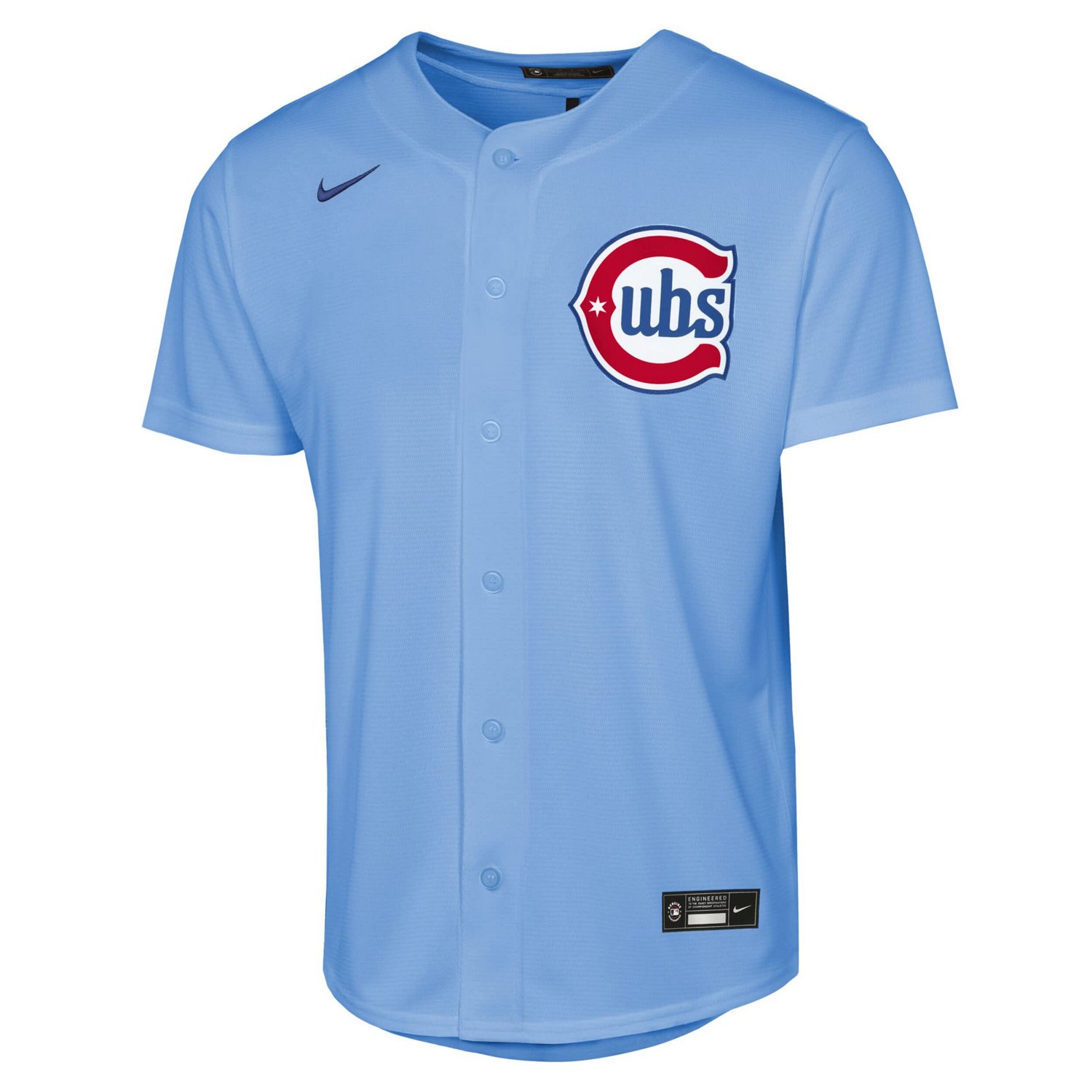 Youth Nike Light Chicago Cubs Alternate Replica Jersey - view number 2