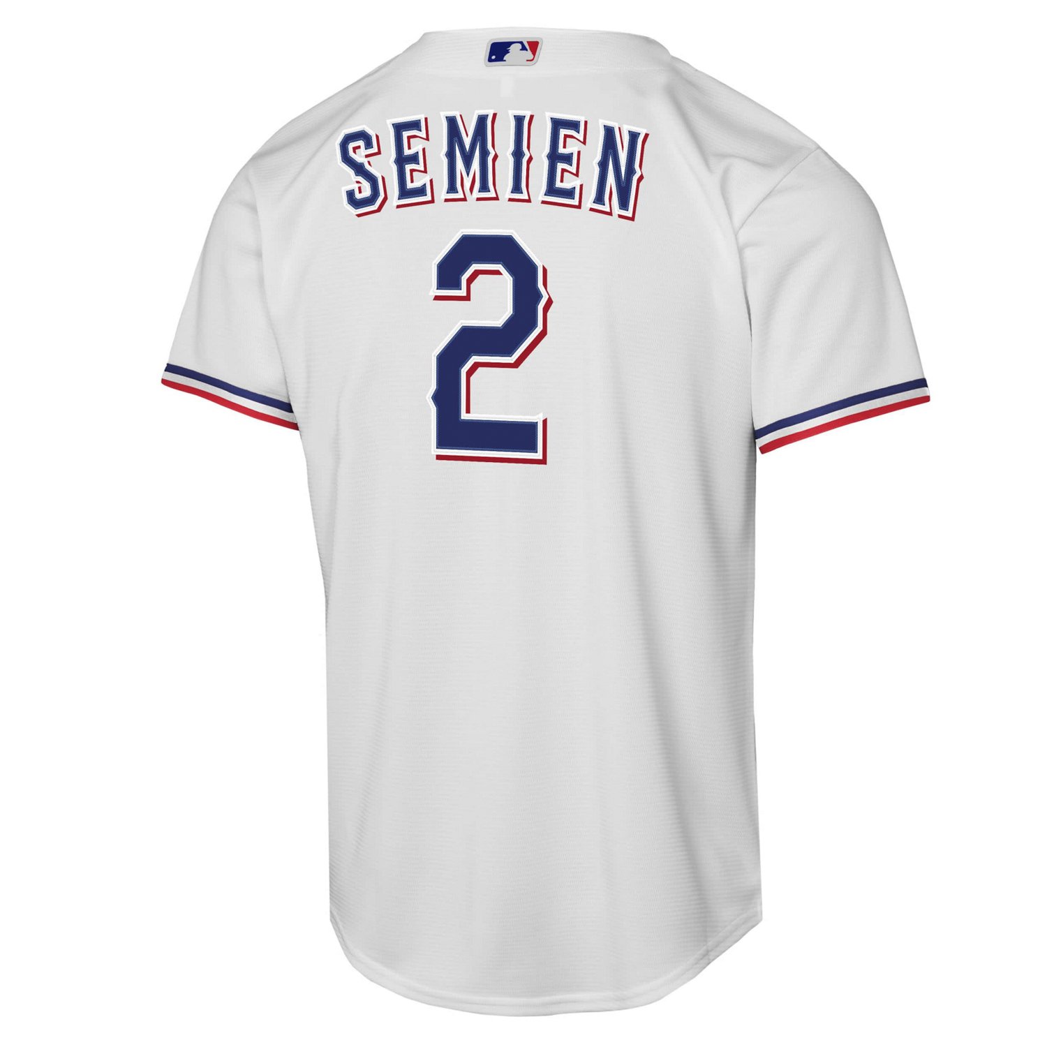 Youth Nike Marcus Semien Texas Rangers Home Replica Player Jersey - view number 3