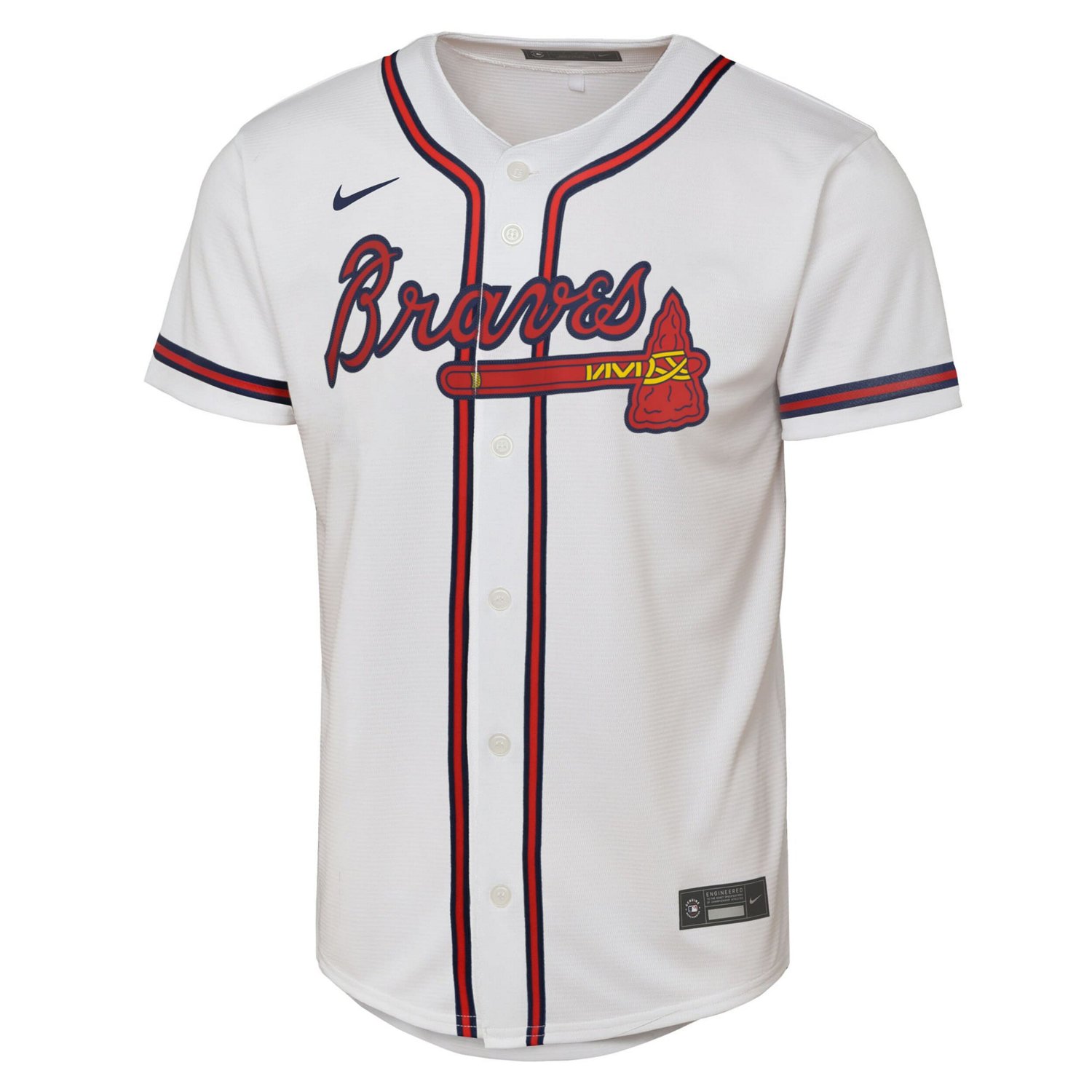 Youth Nike Matt Olson Atlanta Braves Home Replica Player Jersey - view number 2