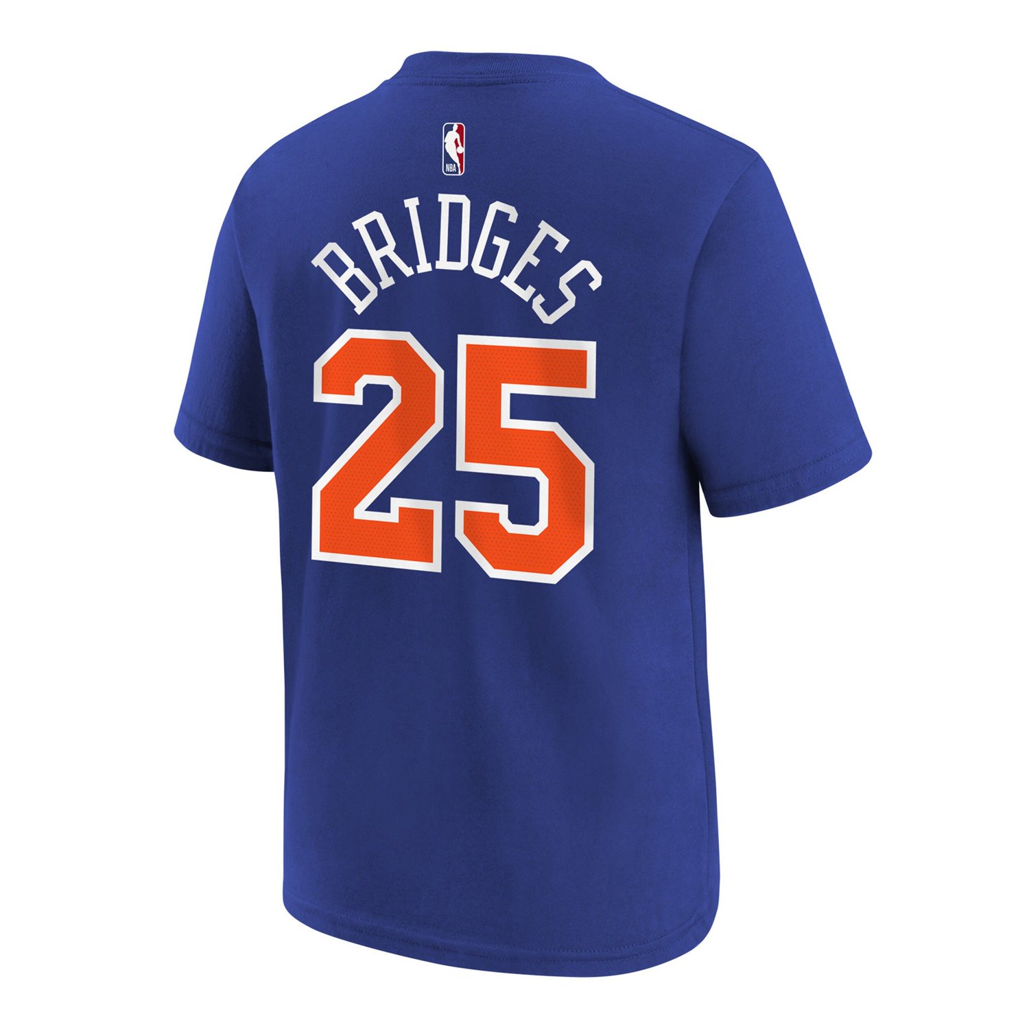 Youth Nike Mikal Bridges New York Knicks Icon Name  Number T-Shirt - view number 3