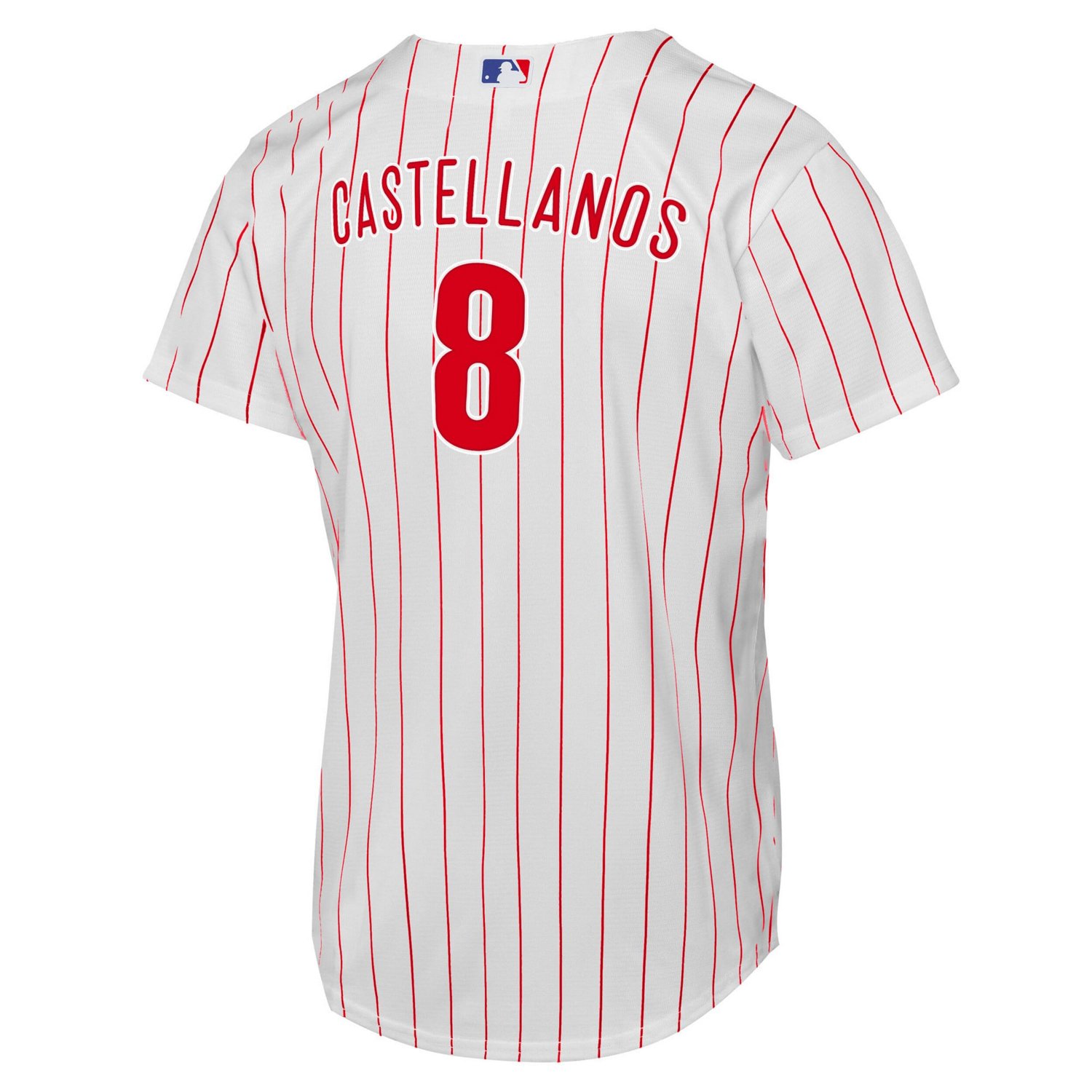 Youth Nike Nick Castellanos Philadelphia Phillies Home Replica Player Jersey - view number 3