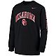 Youth Nike Oklahoma Sooners Arch  Logo 2-Hit Long Sleeve T-Shirt                                                                 - view number 2