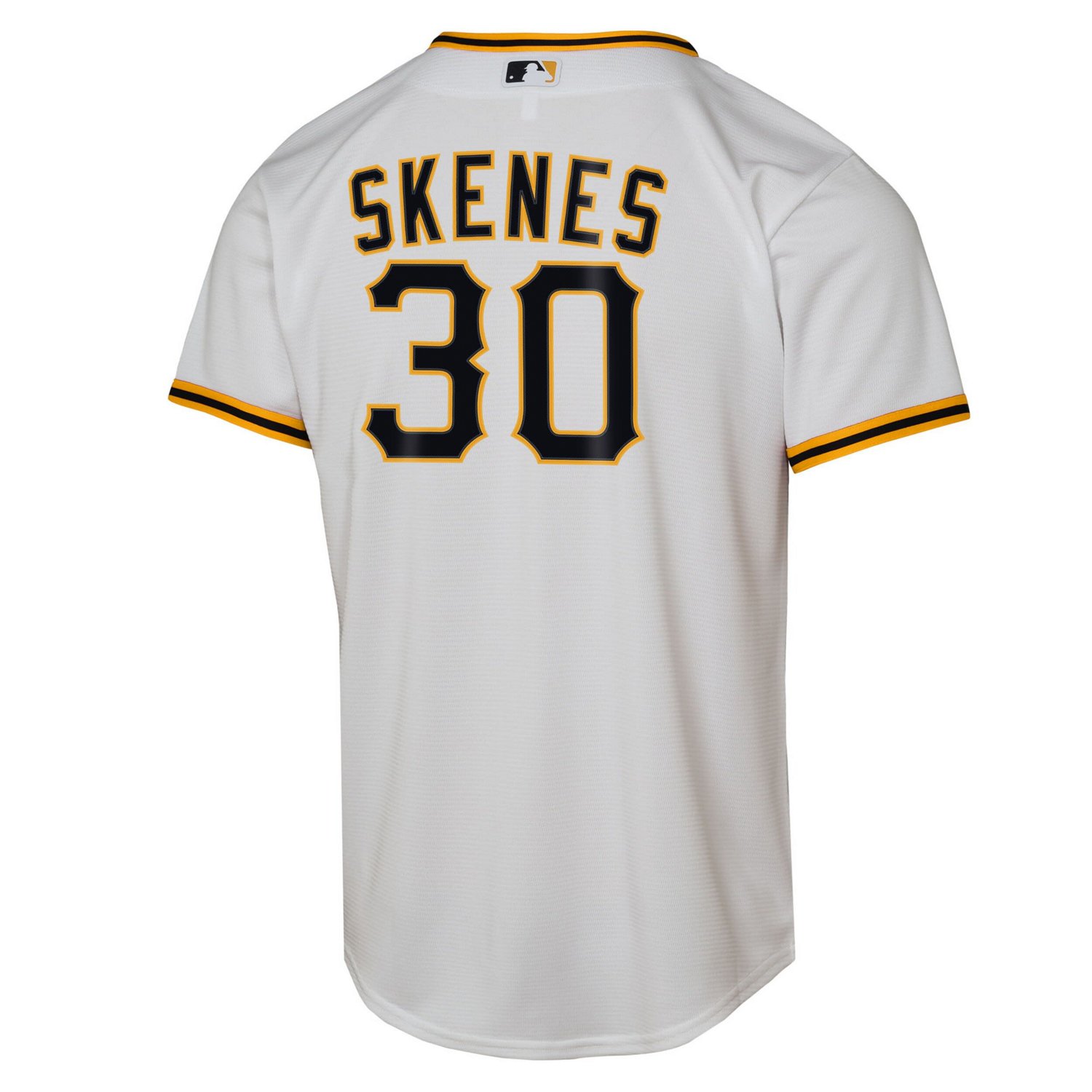 Youth Nike Paul Skenes Pittsburgh Pirates Home Replica Player Jersey - view number 3
