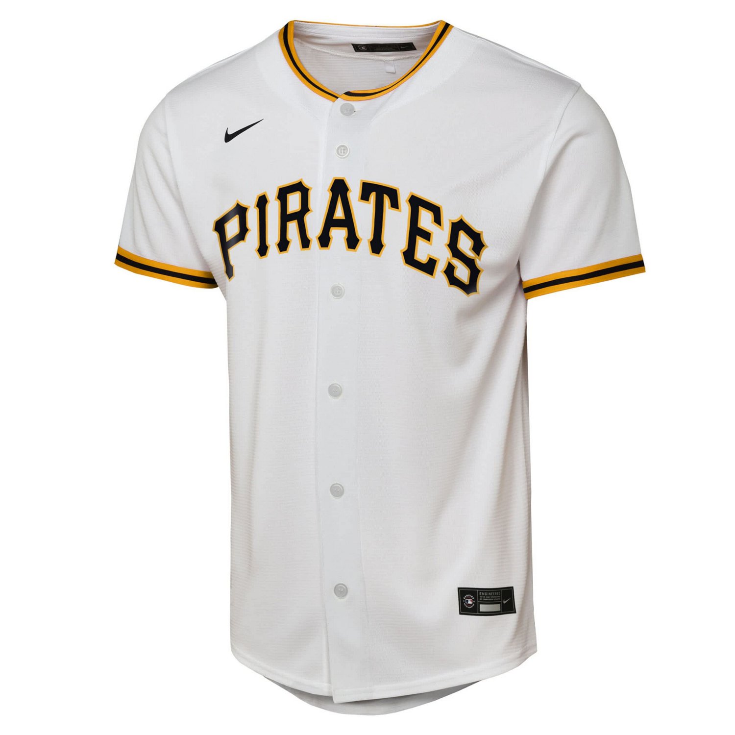 Youth Nike Paul Skenes Pittsburgh Pirates Home Replica Player Jersey - view number 2
