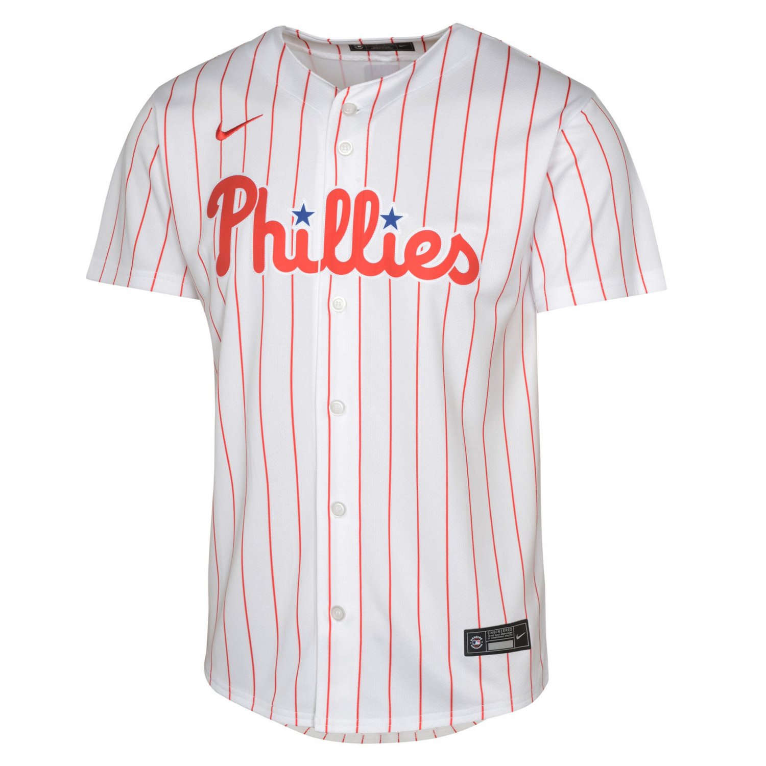 Youth Nike Philadelphia Phillies Home Blank Limited Jersey - view number 2