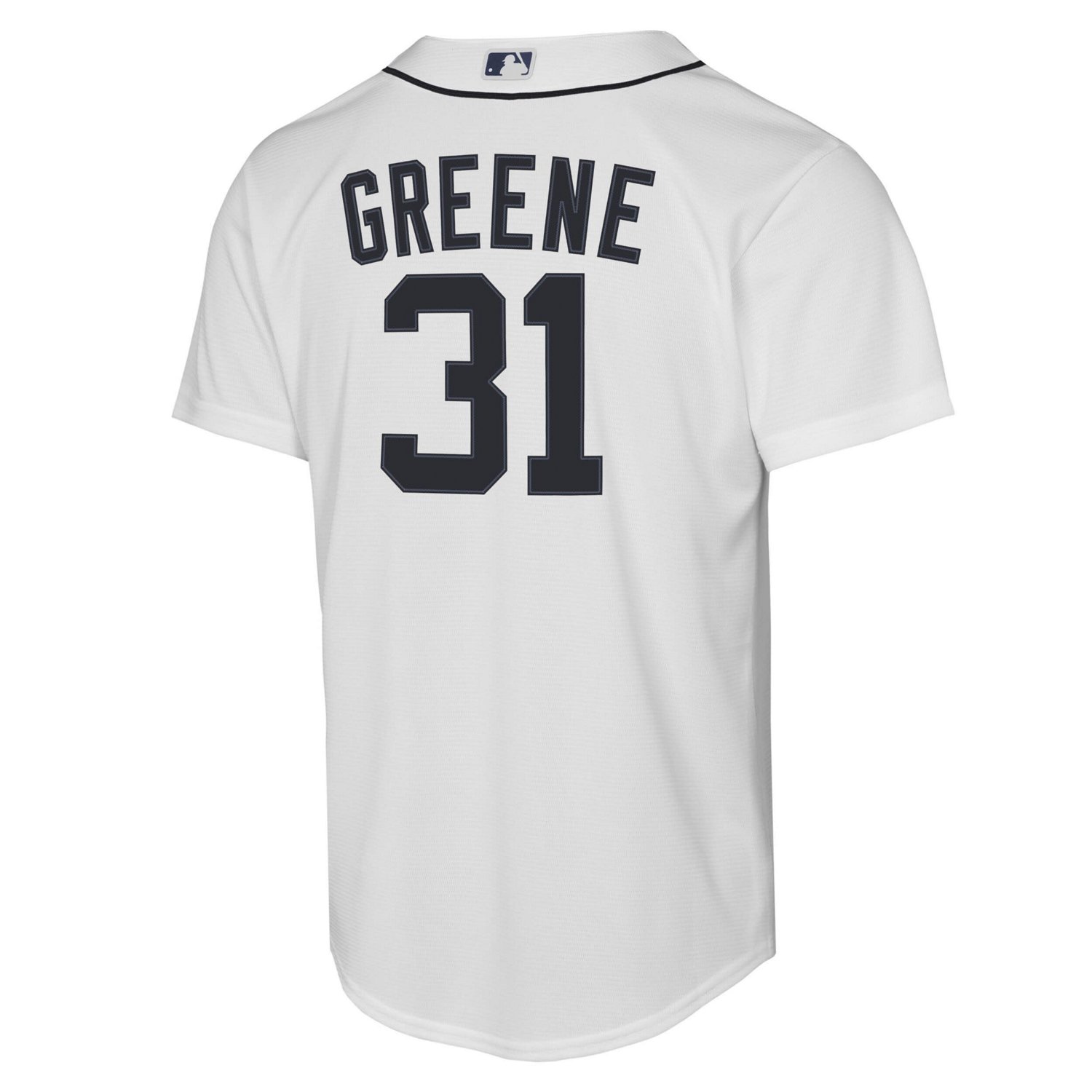 Youth Nike Riley Greene Detroit Tigers Home Replica Player Jersey - view number 3
