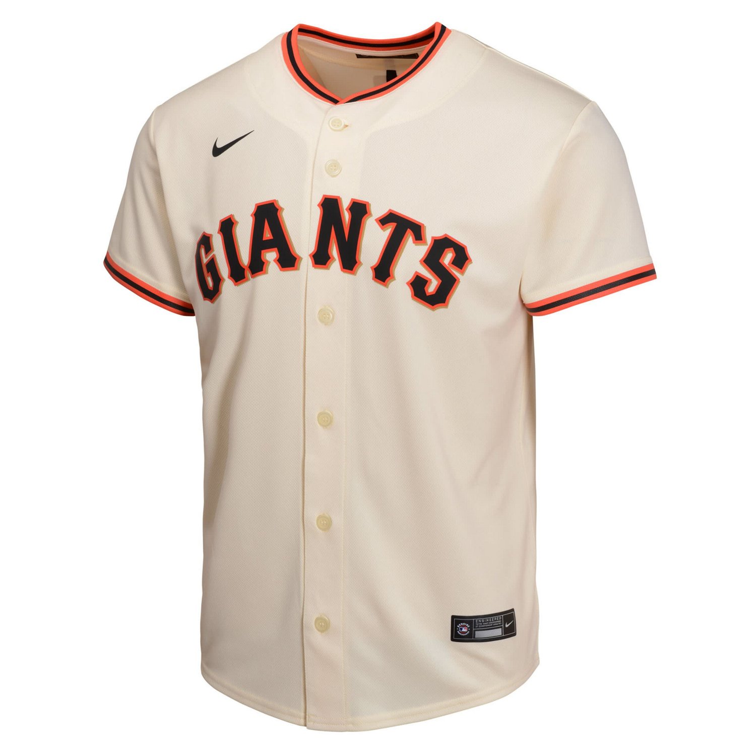 Youth Nike San Francisco Giants Home Game Jersey - view number 2