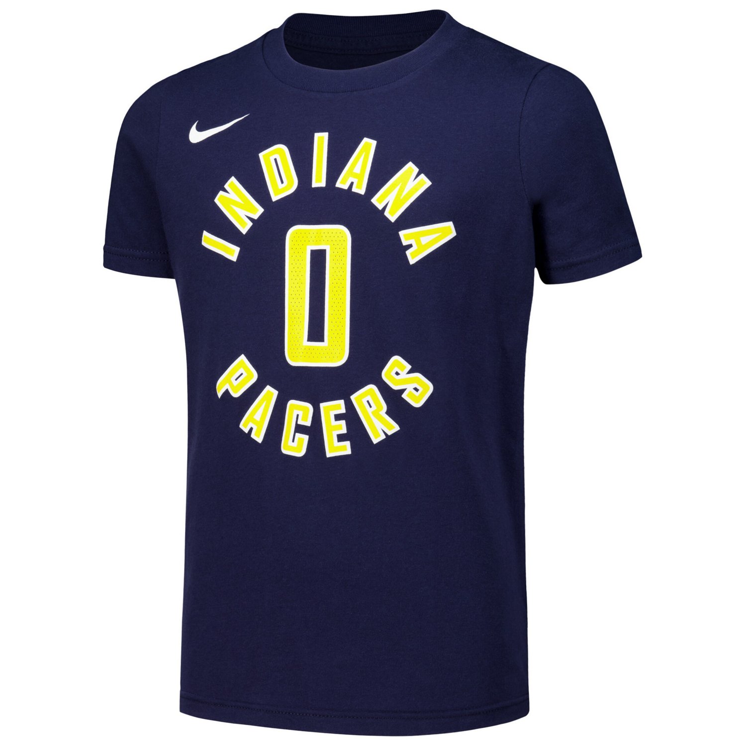 Youth Nike Tyrese Haliburton Indiana Pacers Icon Edition Name  Number T-Shirt - view number 2