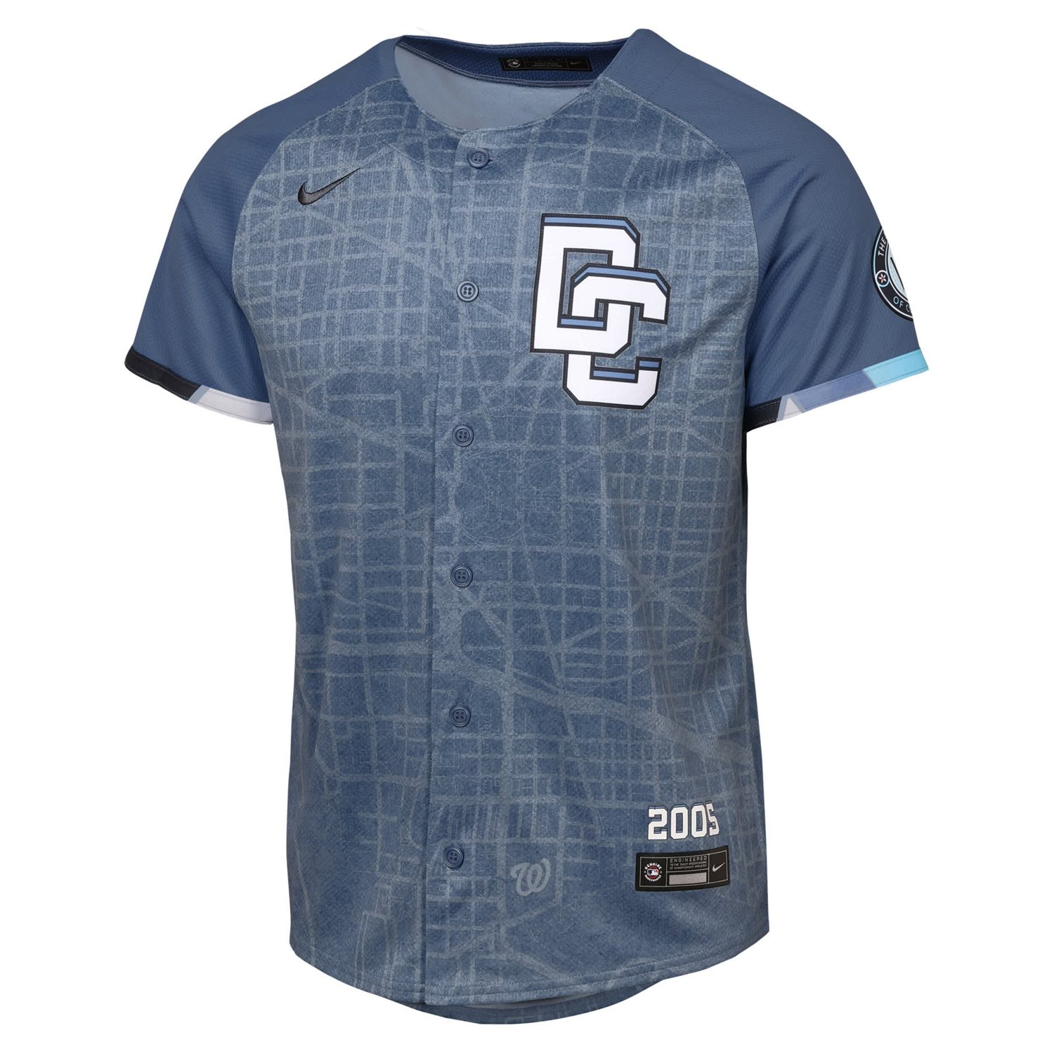 Youth Nike Washington Nationals 2025 City Connect Limited Jersey - view number 2