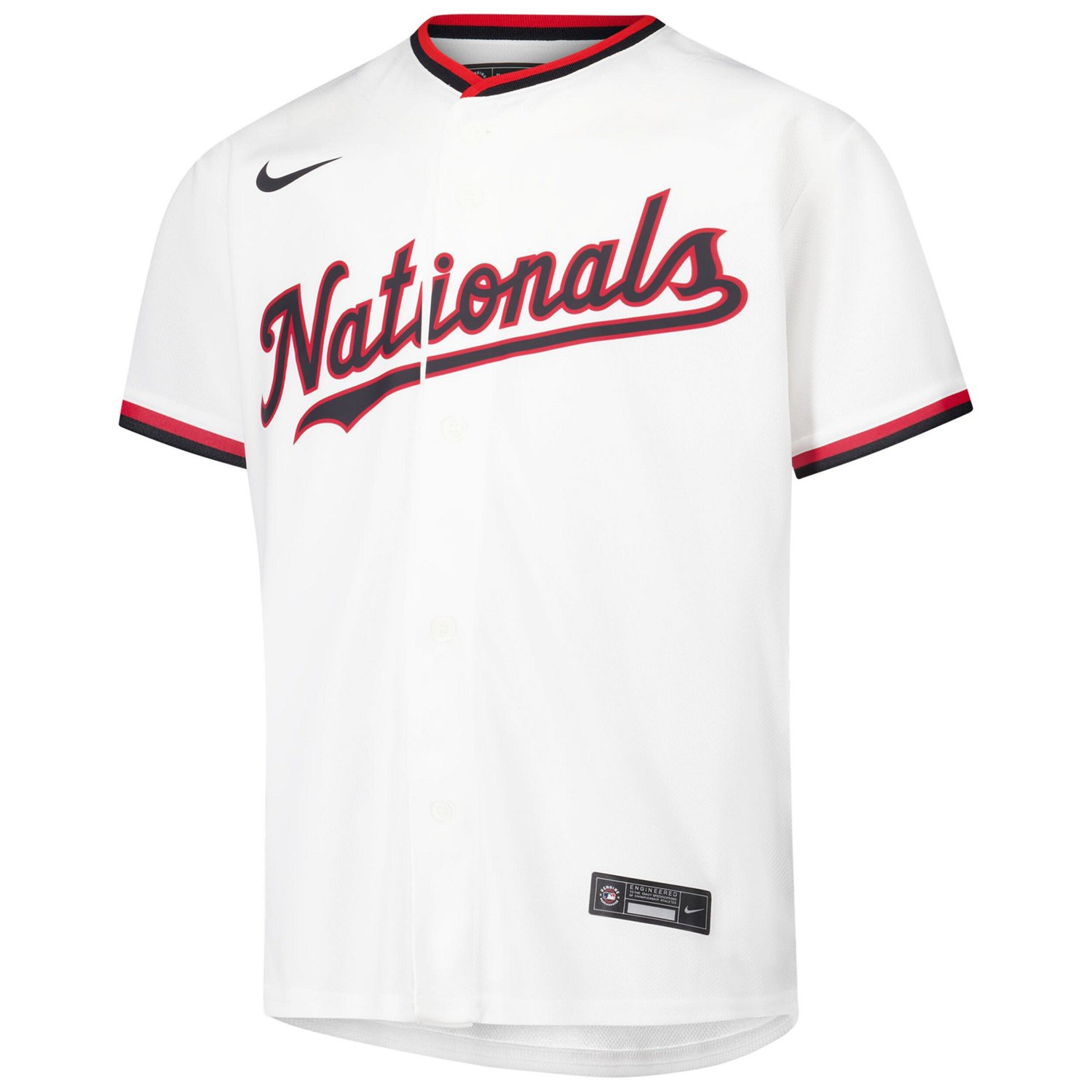 Youth Nike Washington Nationals Home Game Jersey - view number 2