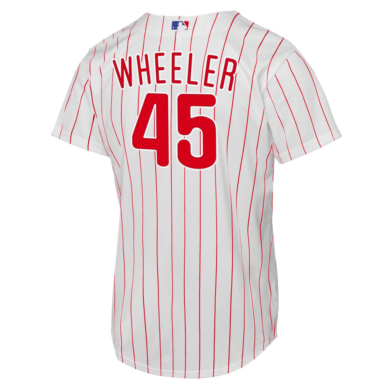 Youth Nike Zack Wheeler Philadelphia Phillies Home Replica Player Jersey - view number 3