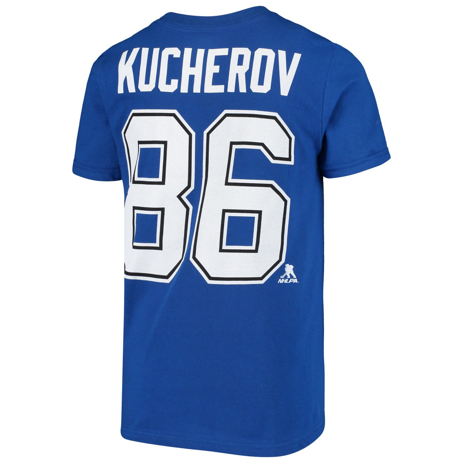 Youth Nikita Kucherov Tampa Bay Lightning Player Name  Number T-Shirt - view number 3