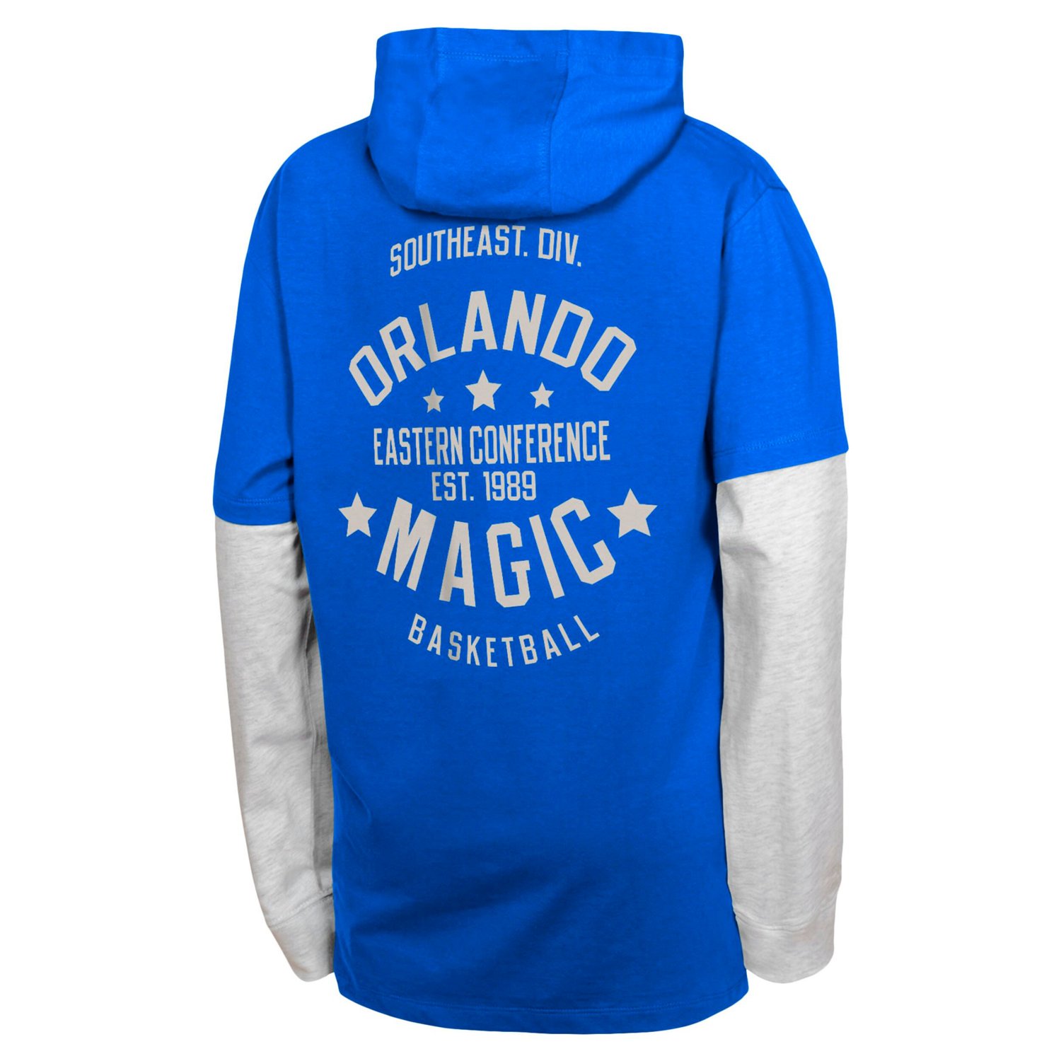 Youth Orlando Magic Small Ball Long Sleeve Hoodie T-Shirt                                                                        - view number 3