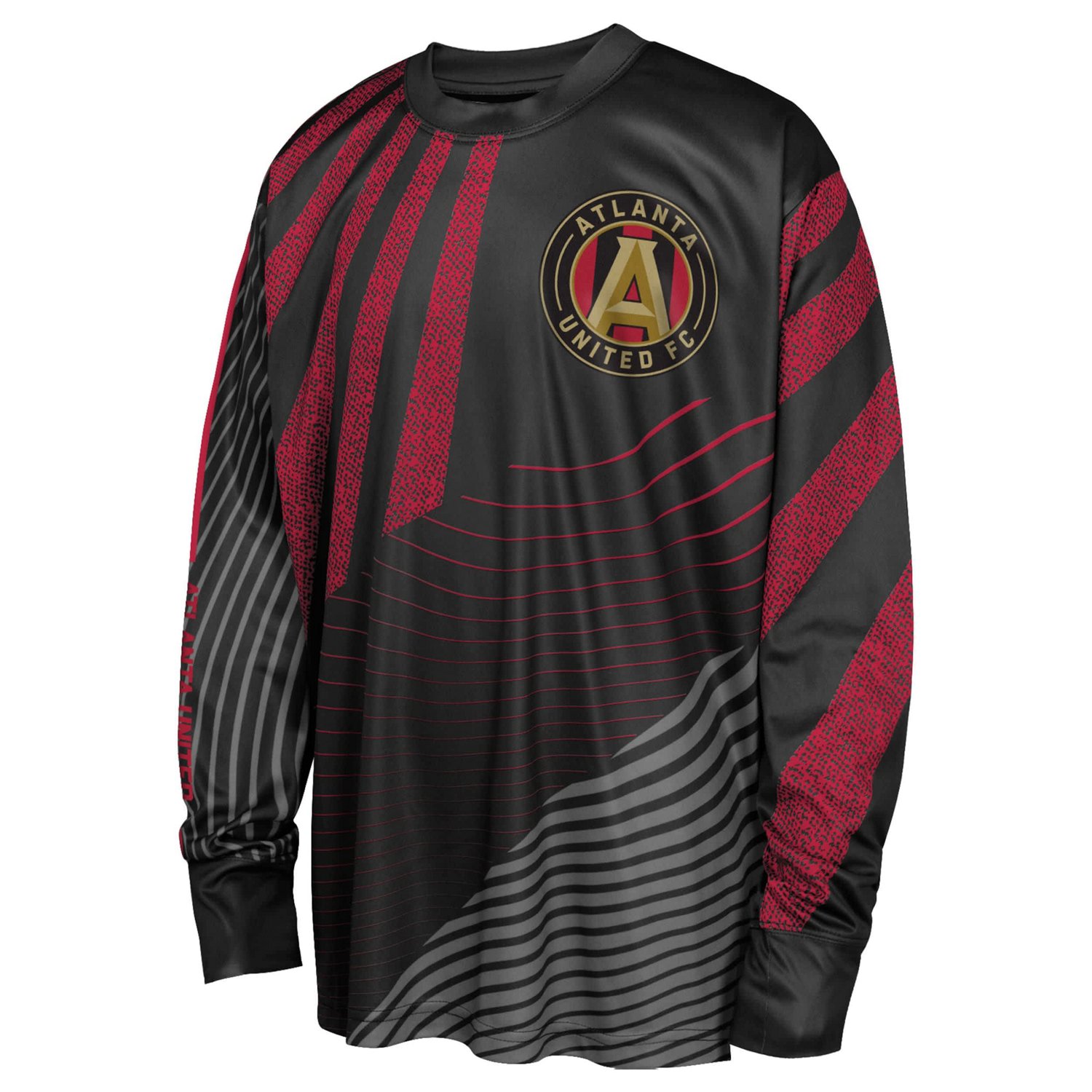 Youth Outerstuff Atlanta United FC Nifty Netminder Long Sleeve T-Shirt
