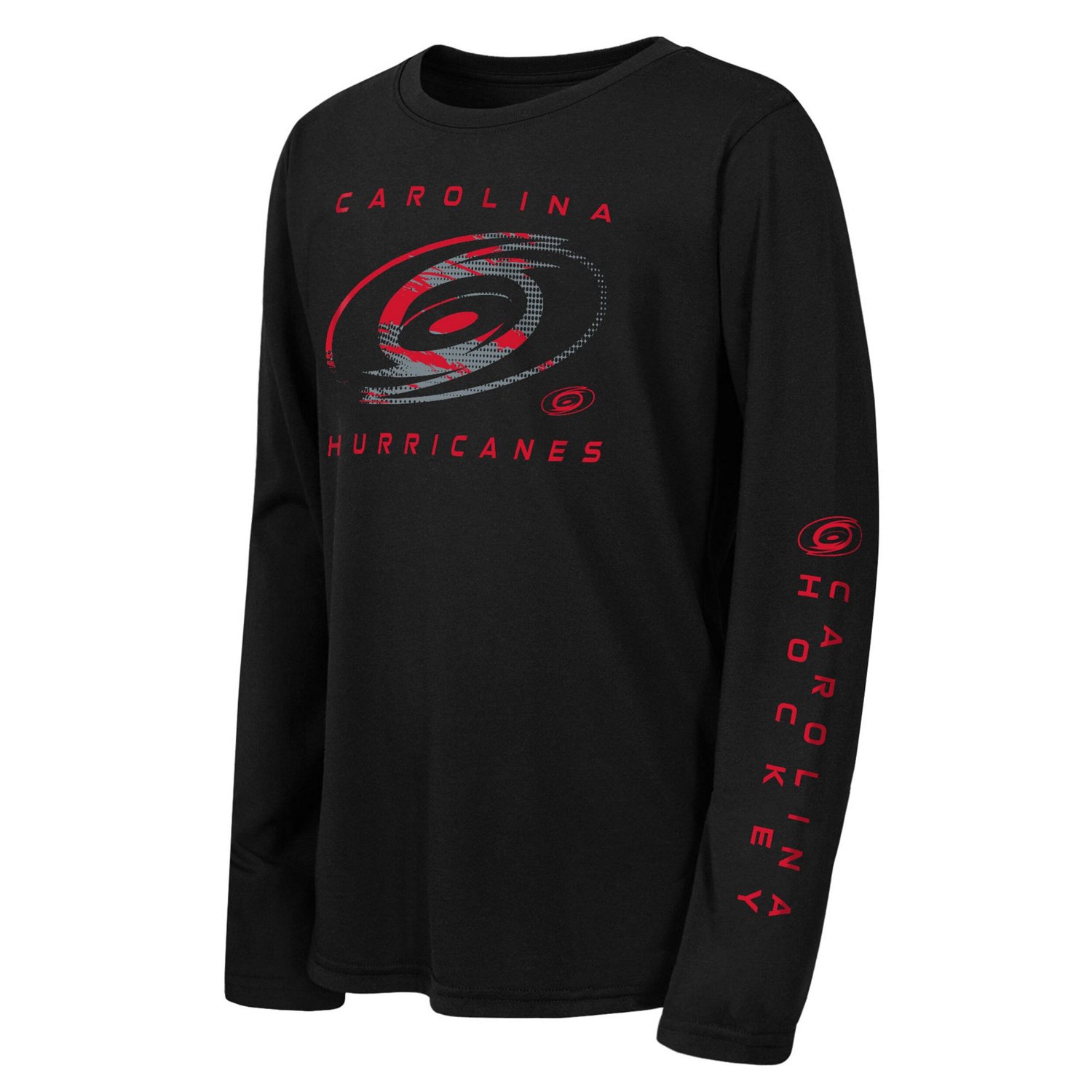 Youth Outerstuff Carolina Hurricanes Seize the Win Long Sleeve T-Shirt - view number 1