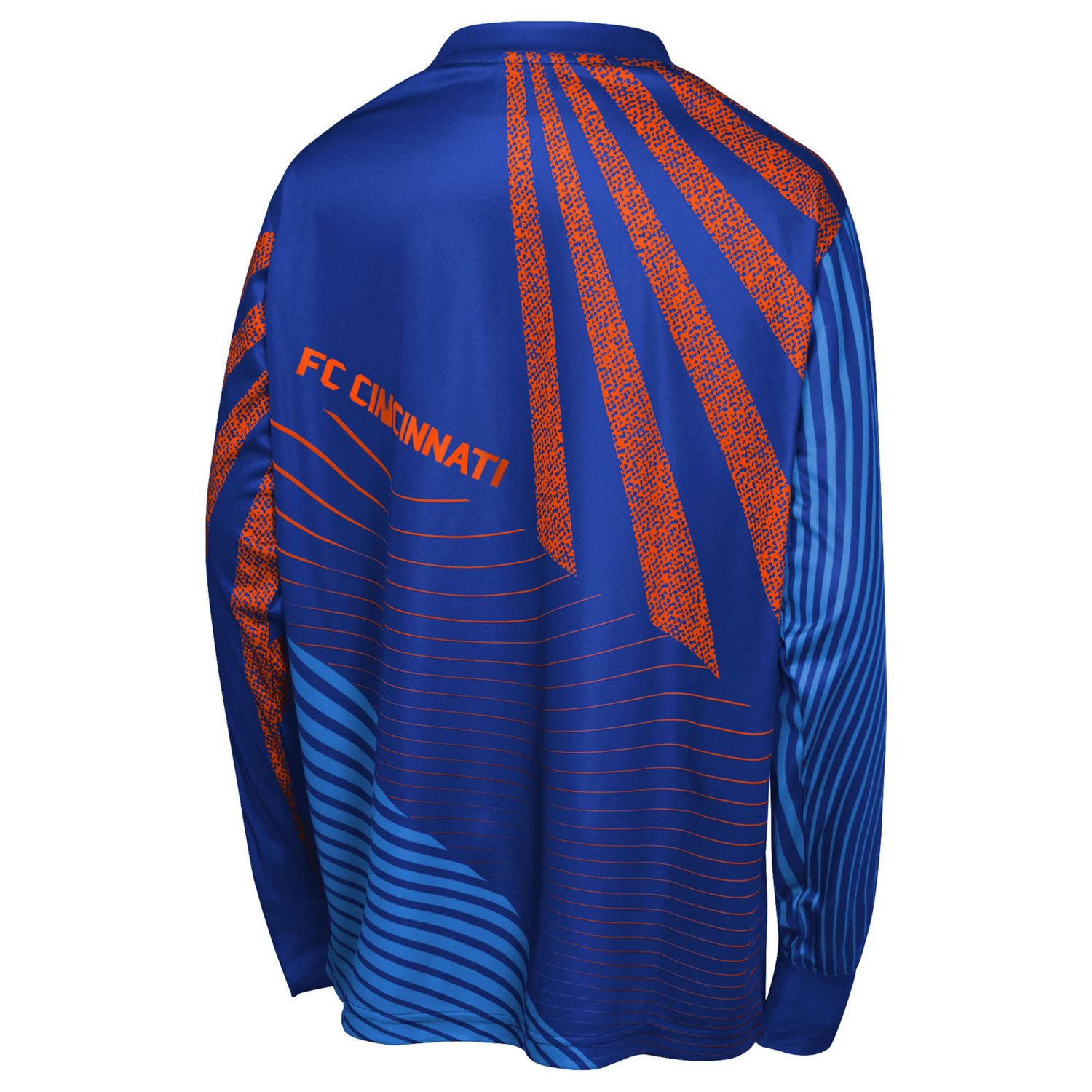 Youth Outerstuff FC Cincinnati Nifty Netminder Long Sleeve T-Shirt