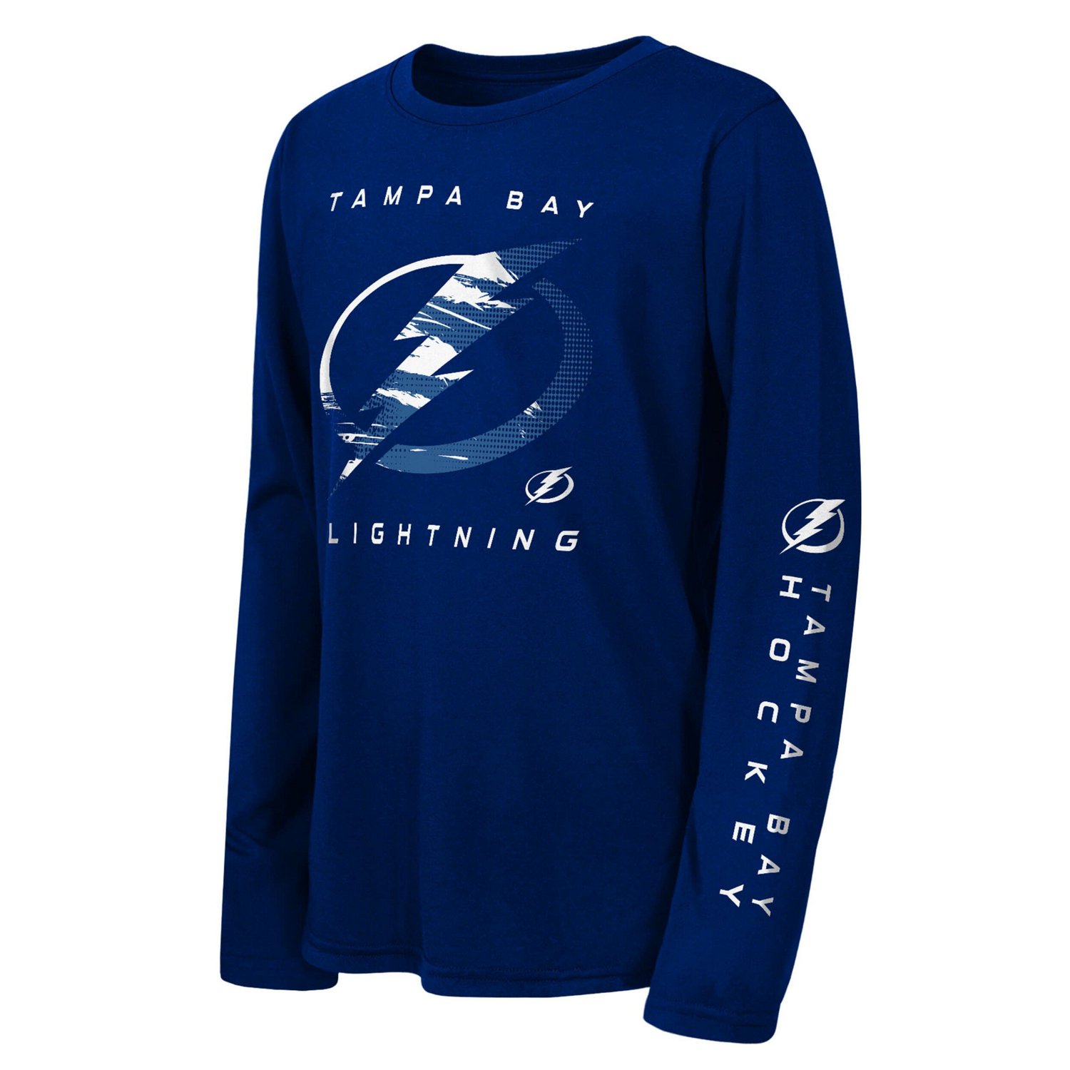 Youth Outerstuff Tampa Bay Lightning Seize the Win Long Sleeve T-Shirt