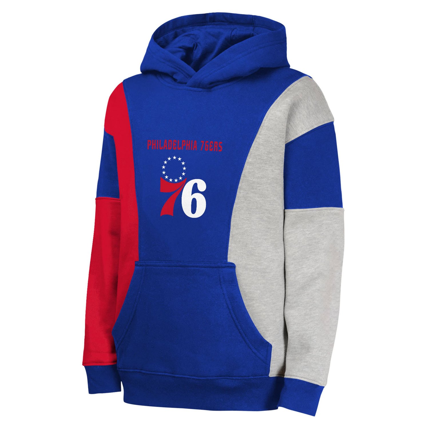 Youth Philadelphia 76ers Ace In the Hole Pullover Hoodie                                                                         - view number 2