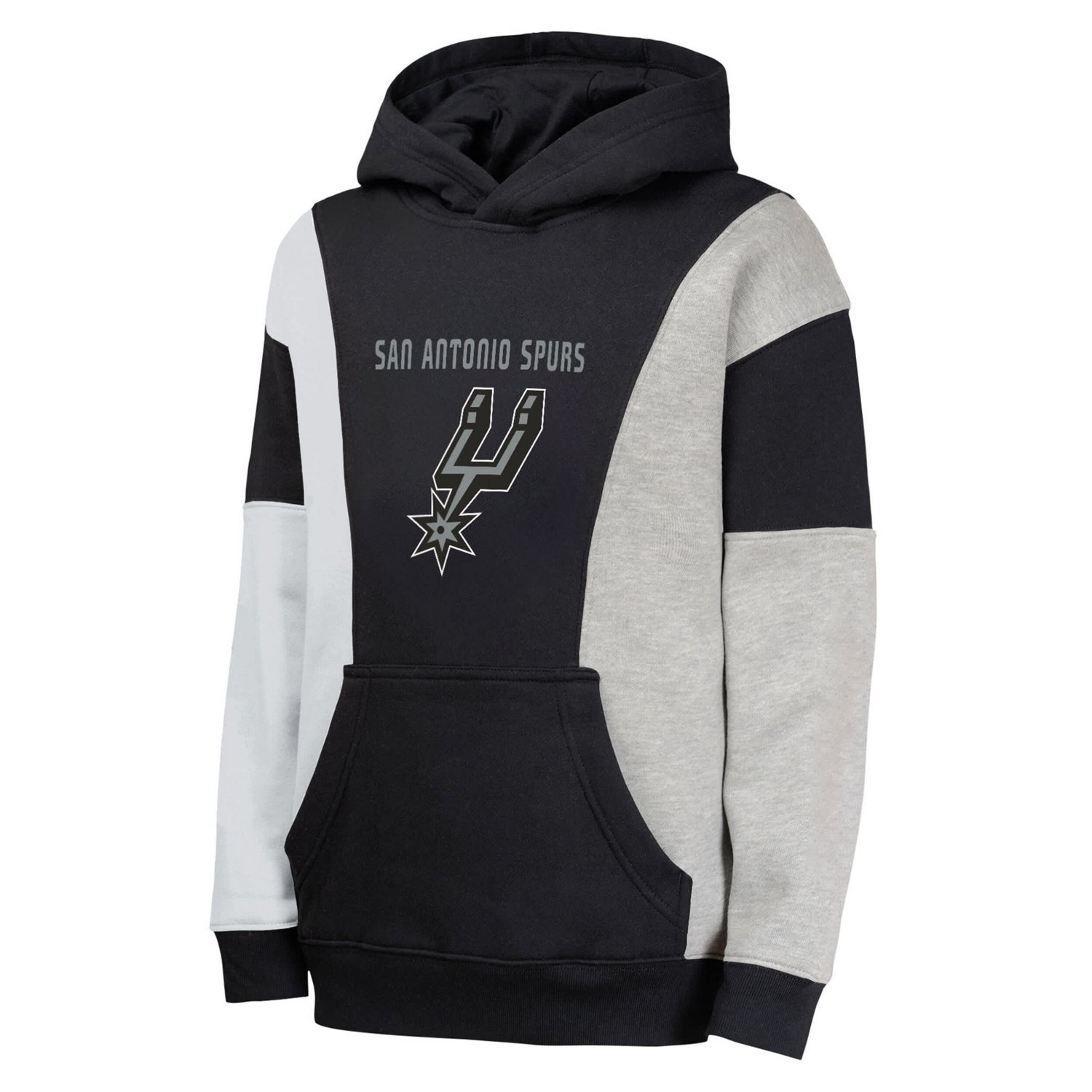 Youth San Antonio Spurs Ace In the Hole Pullover Hoodie                                                                          - view number 2