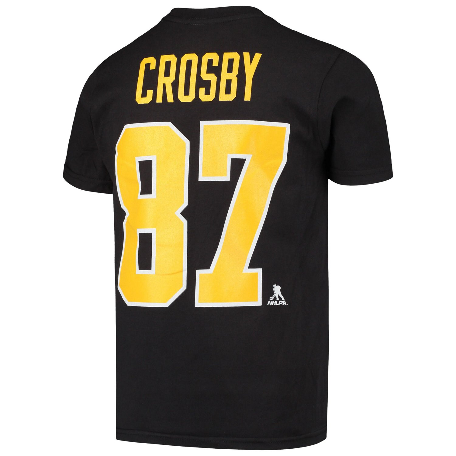 Youth Sidney Crosby Pittsburgh Penguins Player Name  Number T-Shirt - view number 3