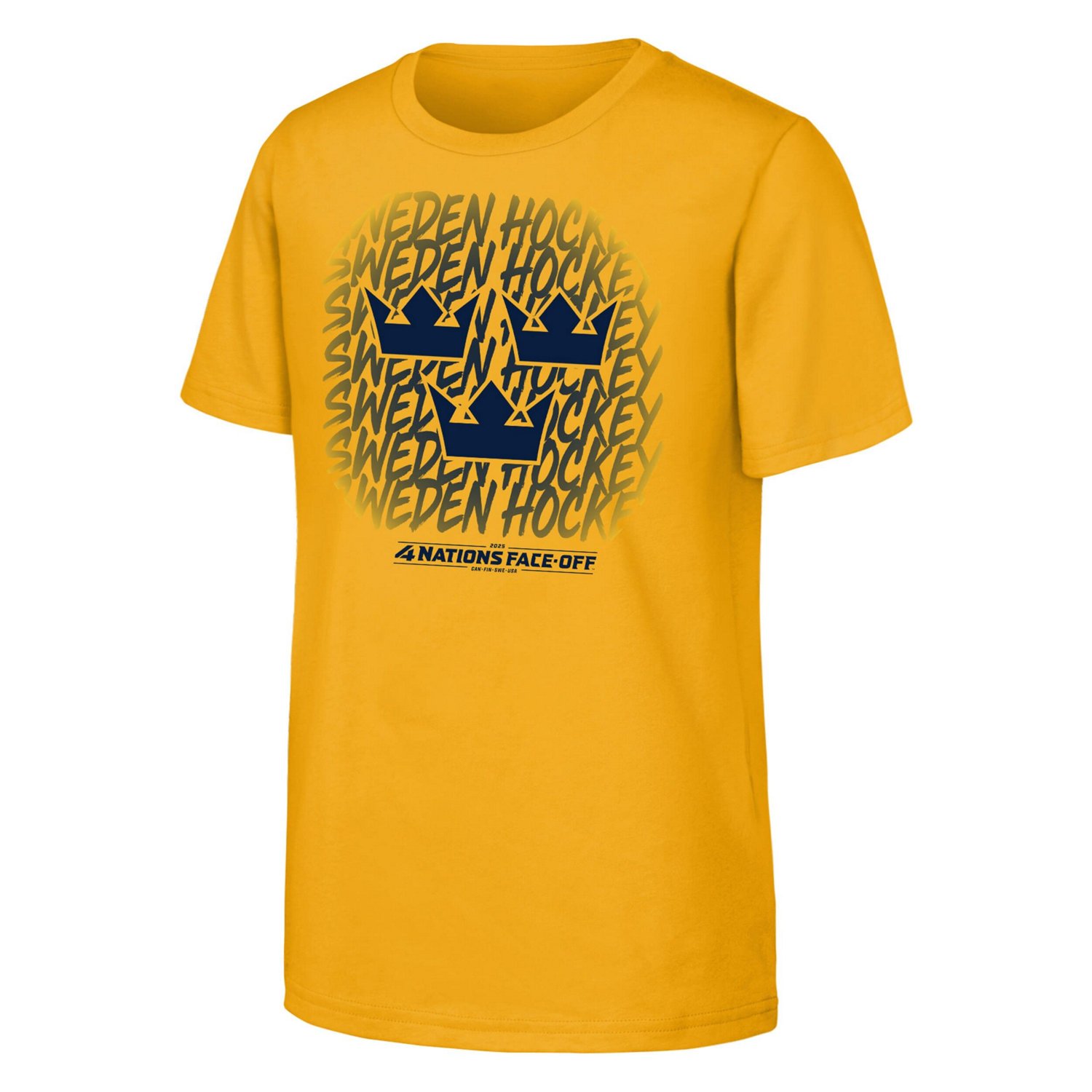 Youth Sweden 2025 4 Nations Face-Off Game Time T-Shirt - view number 2