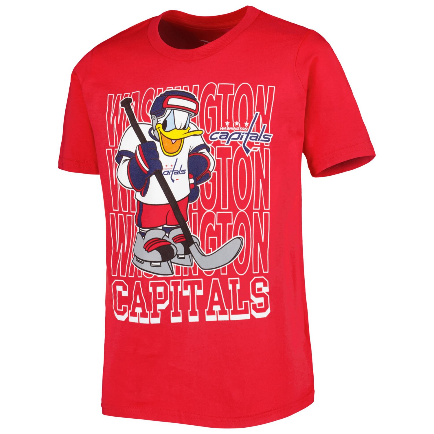 Youth Washington Capitals Disney Donald Duck Three-Peat T-Shirt - view number 2