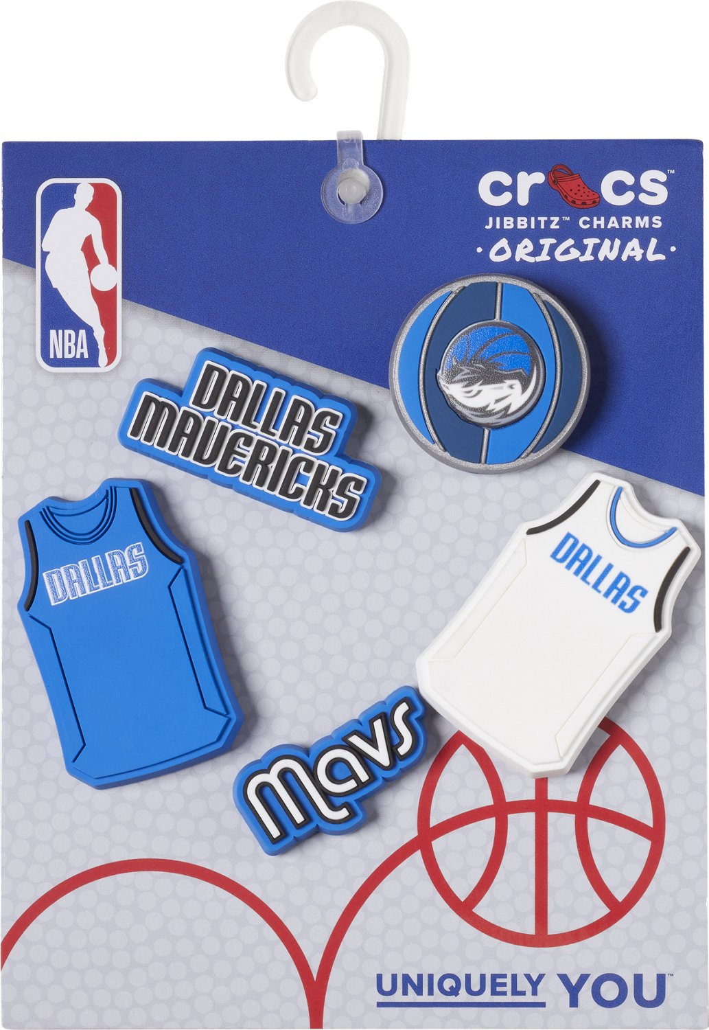 NBA Dallas Mavericks 5 Pack Jibbitz™ charms - Crocs