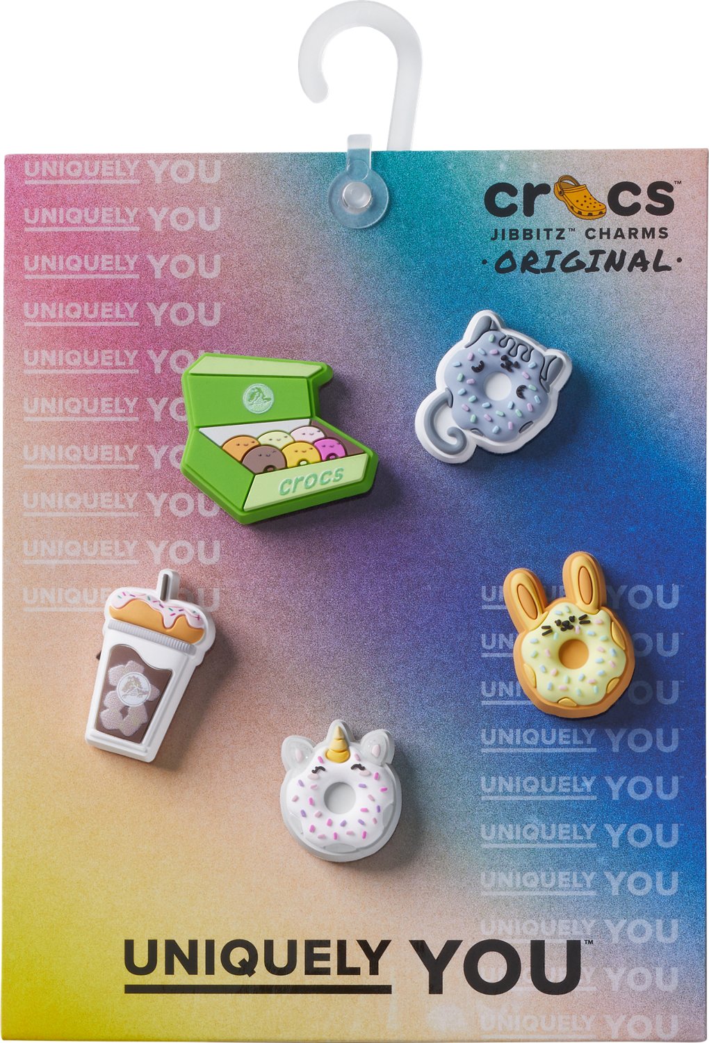 Crocs Jibbitz Coffee and Donuts 5 Pack
