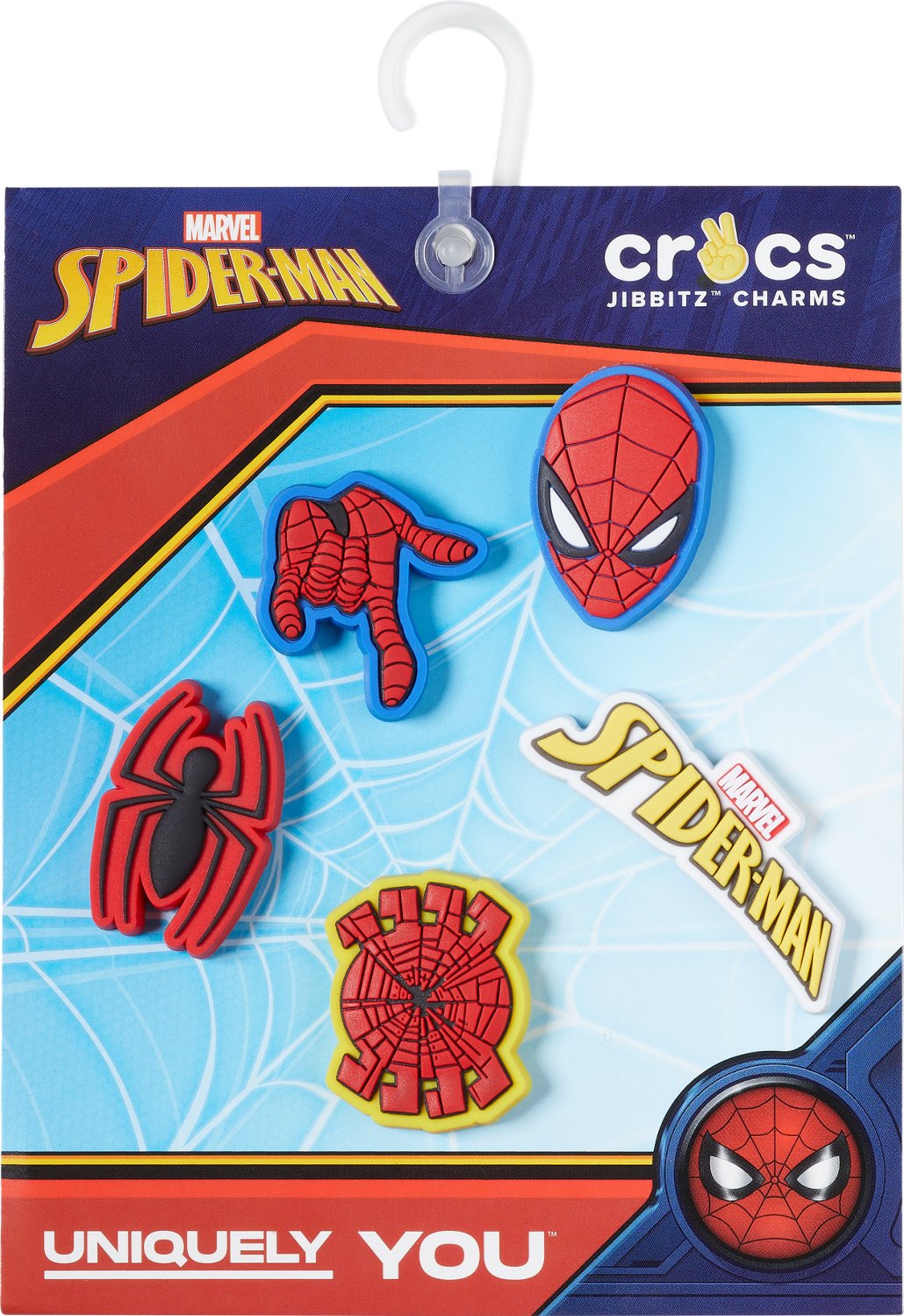 Spider Man croc Charms -   Spiderman gifts, Spiderman theme