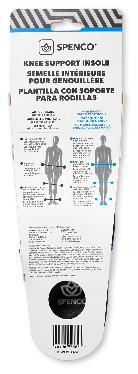 Spenco Men’s Knee Support Insole                                                                                               - view number 3