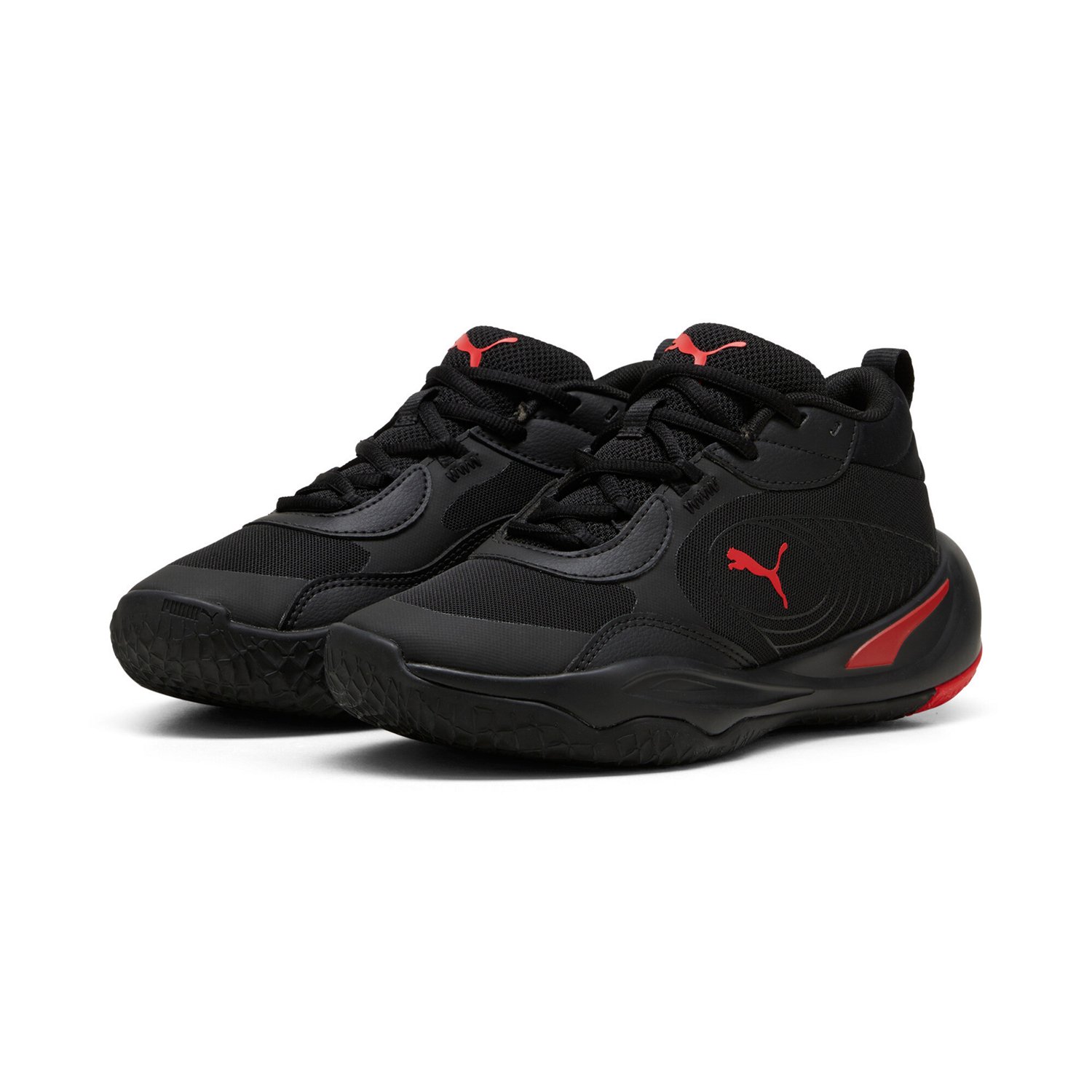 Puma COURT PRO JR 310842 Kids Basketball Shoes, 24 Fall